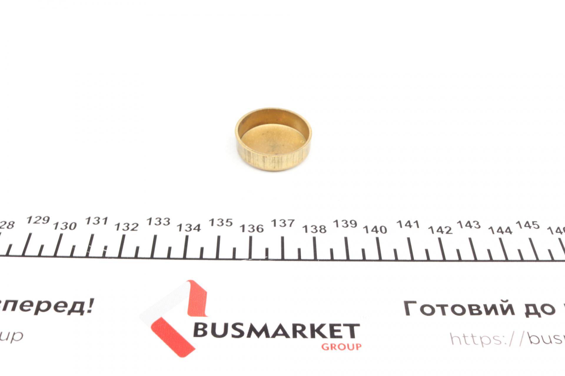 Заглушка блоку циліндрів (d=27mm) Латунь/Brass