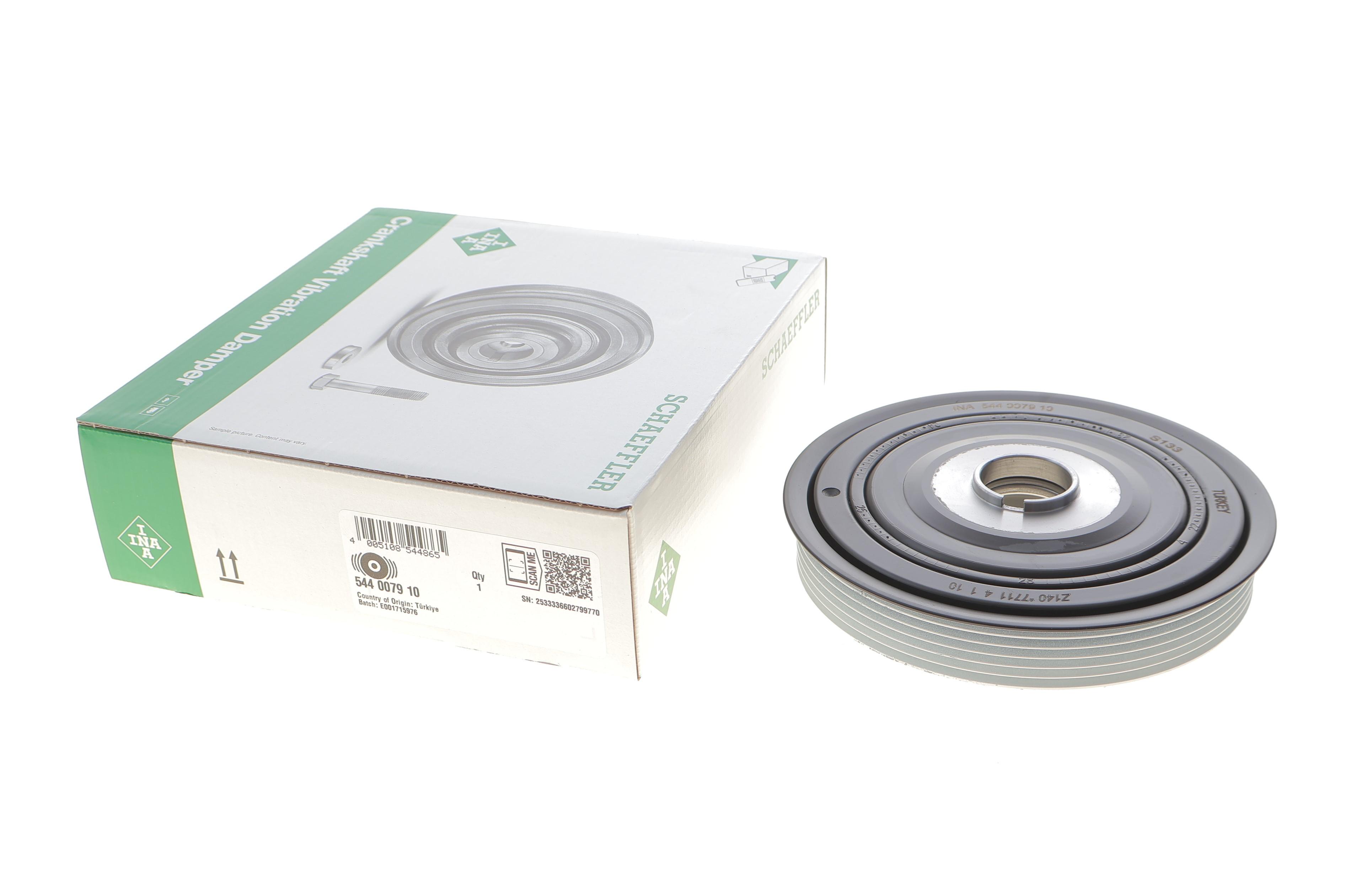 Шків колінвалу Citroen/Peugeot 1.4/1.6HDI 06- (6PK)