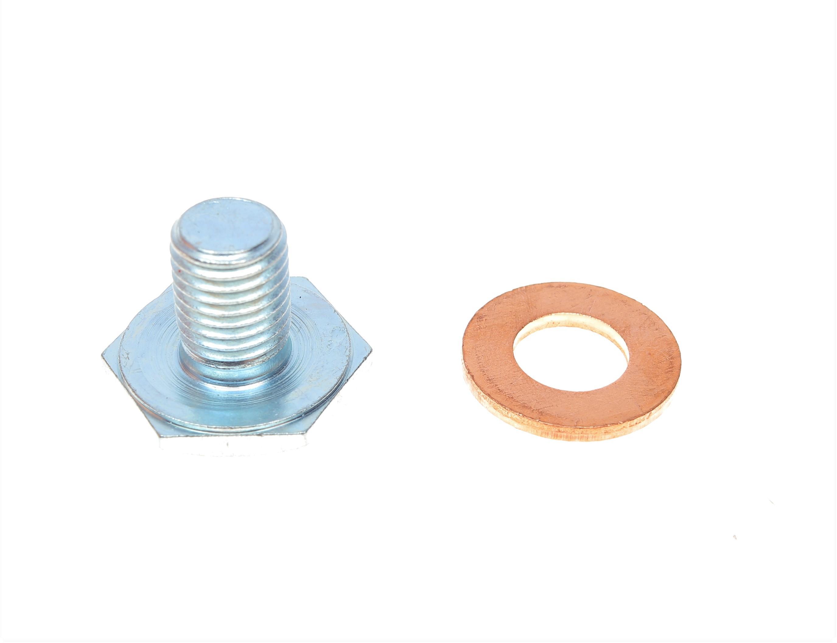 Болт зливу оливи + шайба Citroen Berlingo/Peugeot Partner 1.6HDI/1.9D/2.0HDI 98- (M10x1, 25)