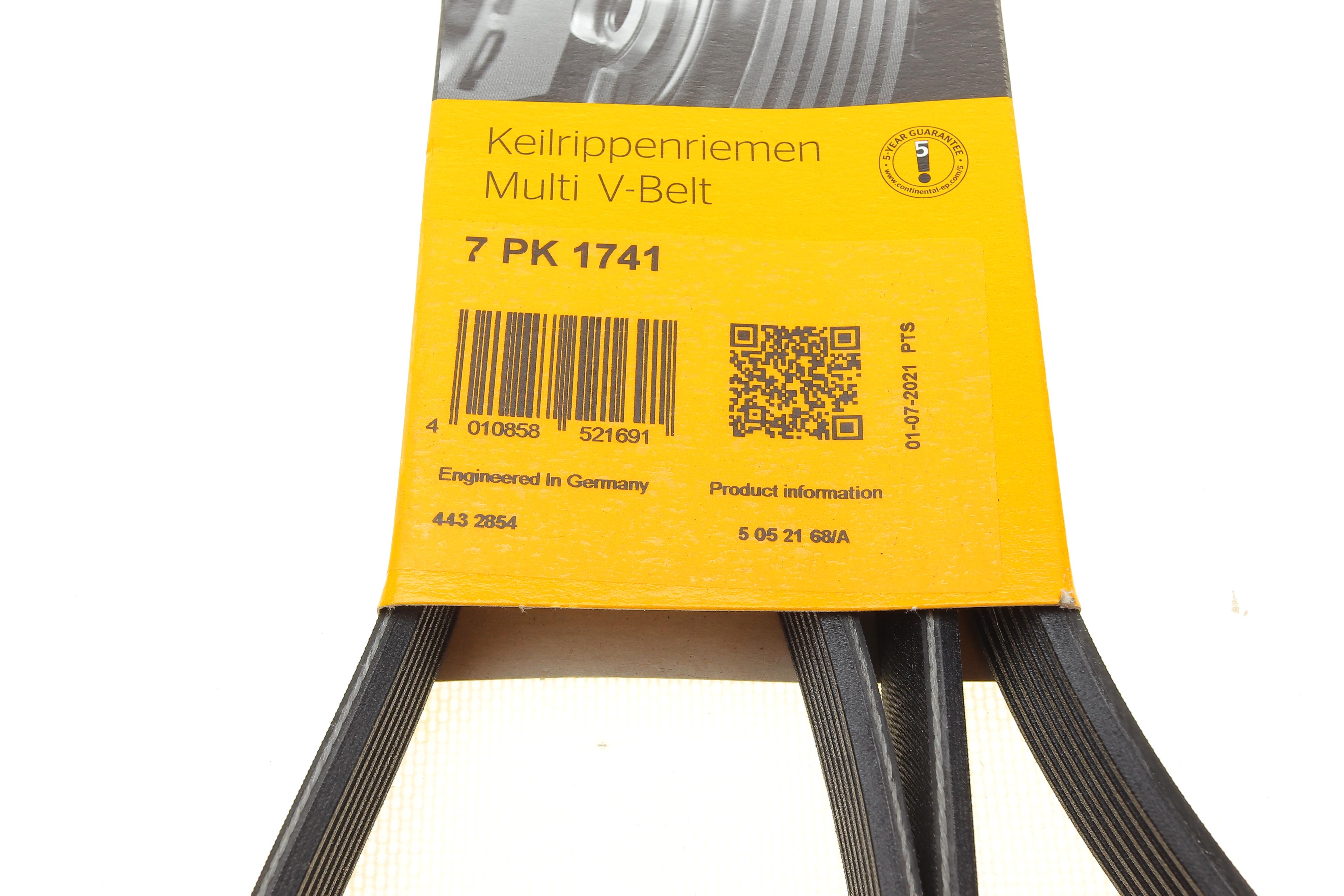 Ремінь генератора Renault Trafic/Opel Vivaro/Nissan Primastar 2.0CDTi 06-