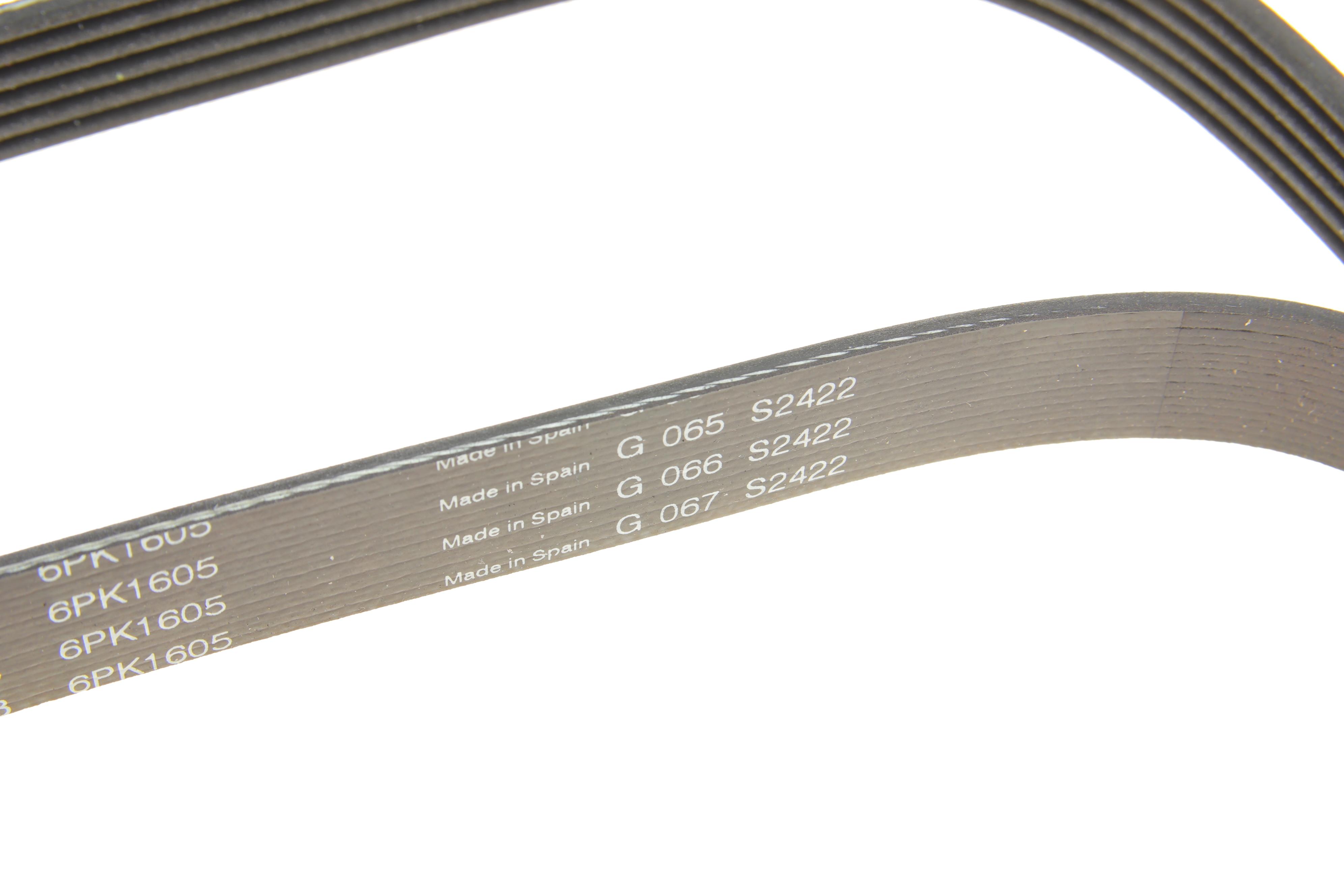 Ремінь генератора Opel Astra 1.7CDTi 03-/Renault Megane/Laguna 1.9-3.0 97-03/BMW 1 (E81/E87) 04-11