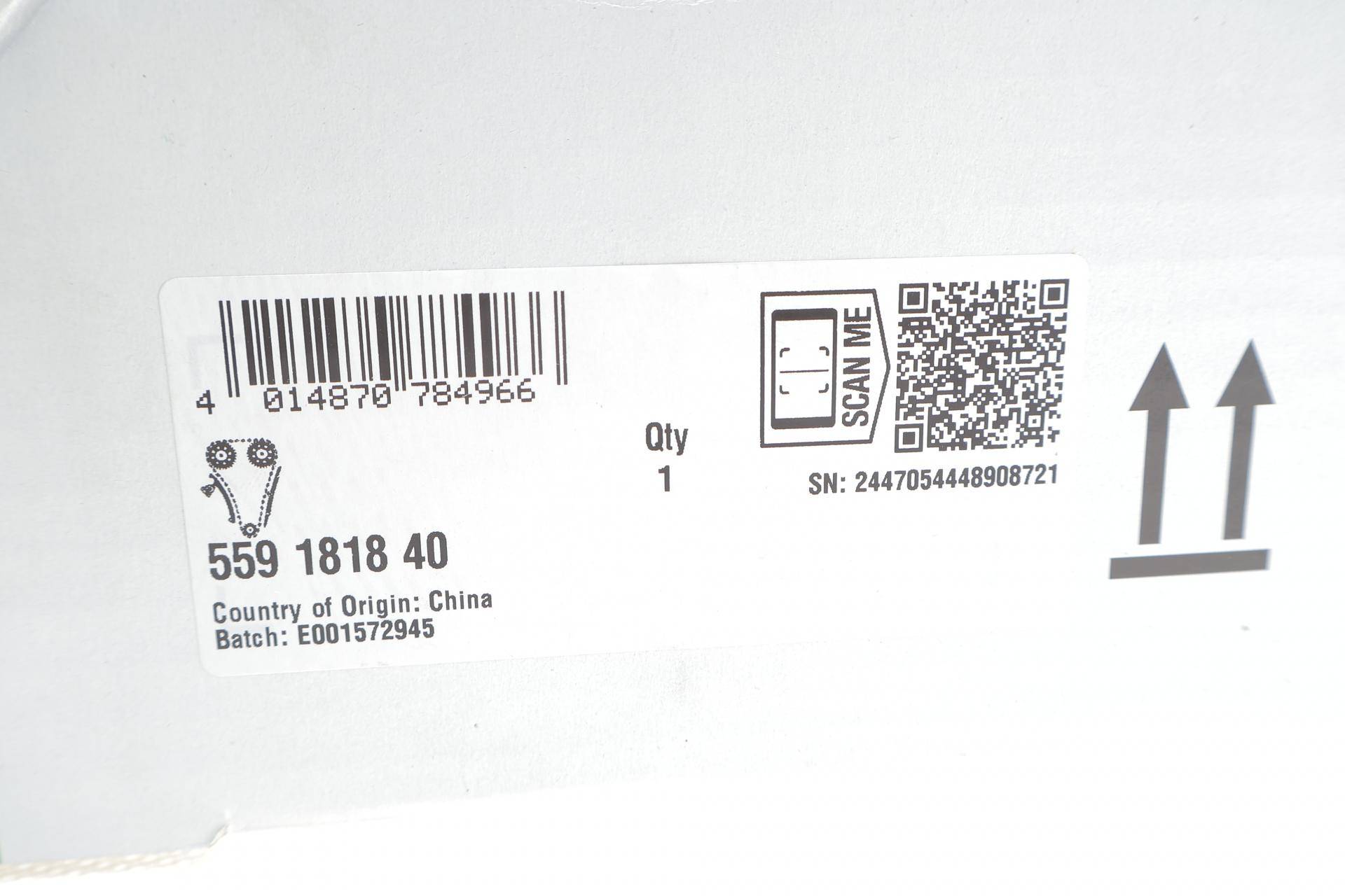 Комплект ланцюга ГРМ BMW 3 (E93/F30)/X3 (F25)/X5 (F15) 06-18 (z=86/70) (N47/B47), (ланцюг INA)