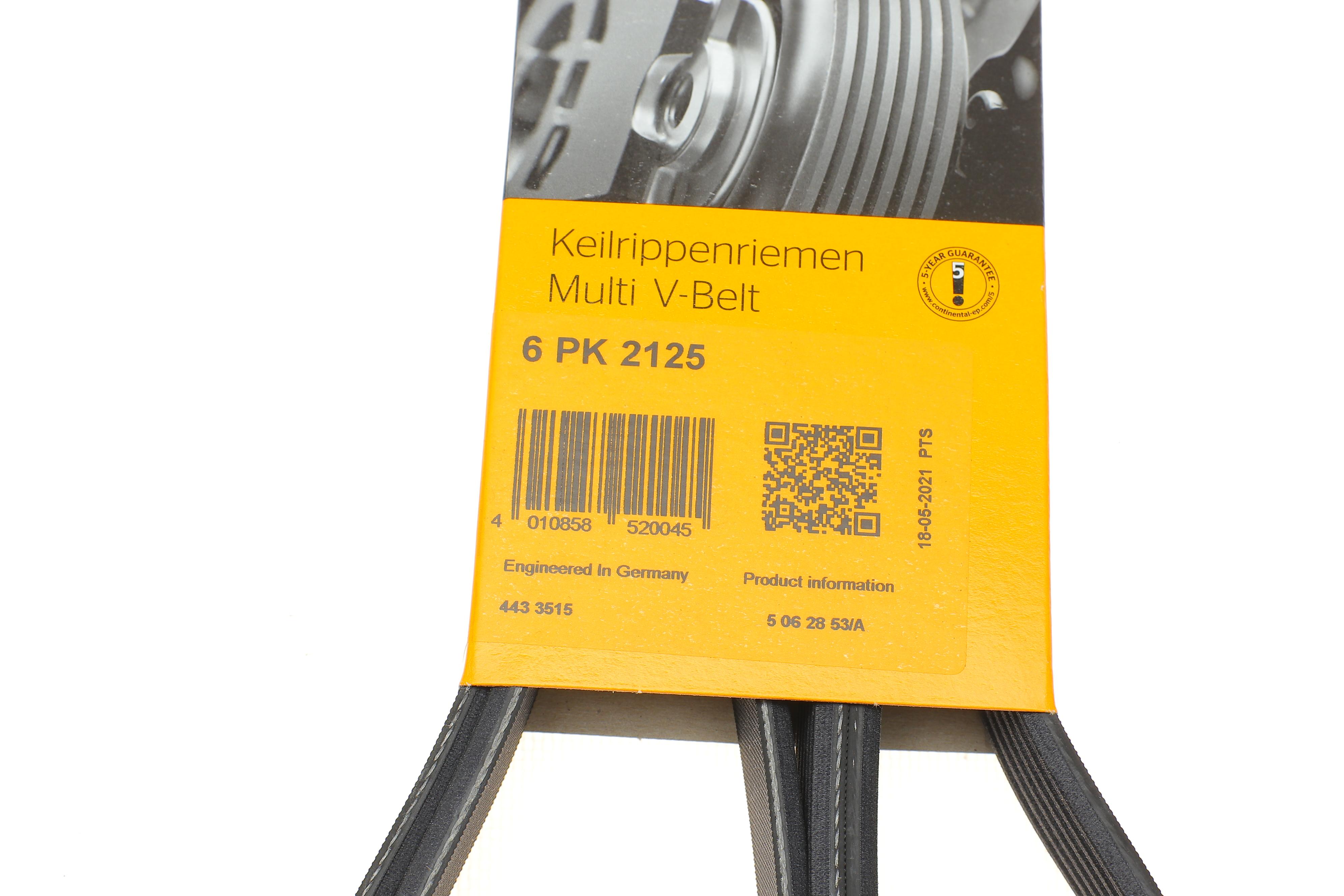 Ремінь генератора Hyundai Santa Fe 2.4 CCVT/Kia Sportage 2.0 CVVT 10-