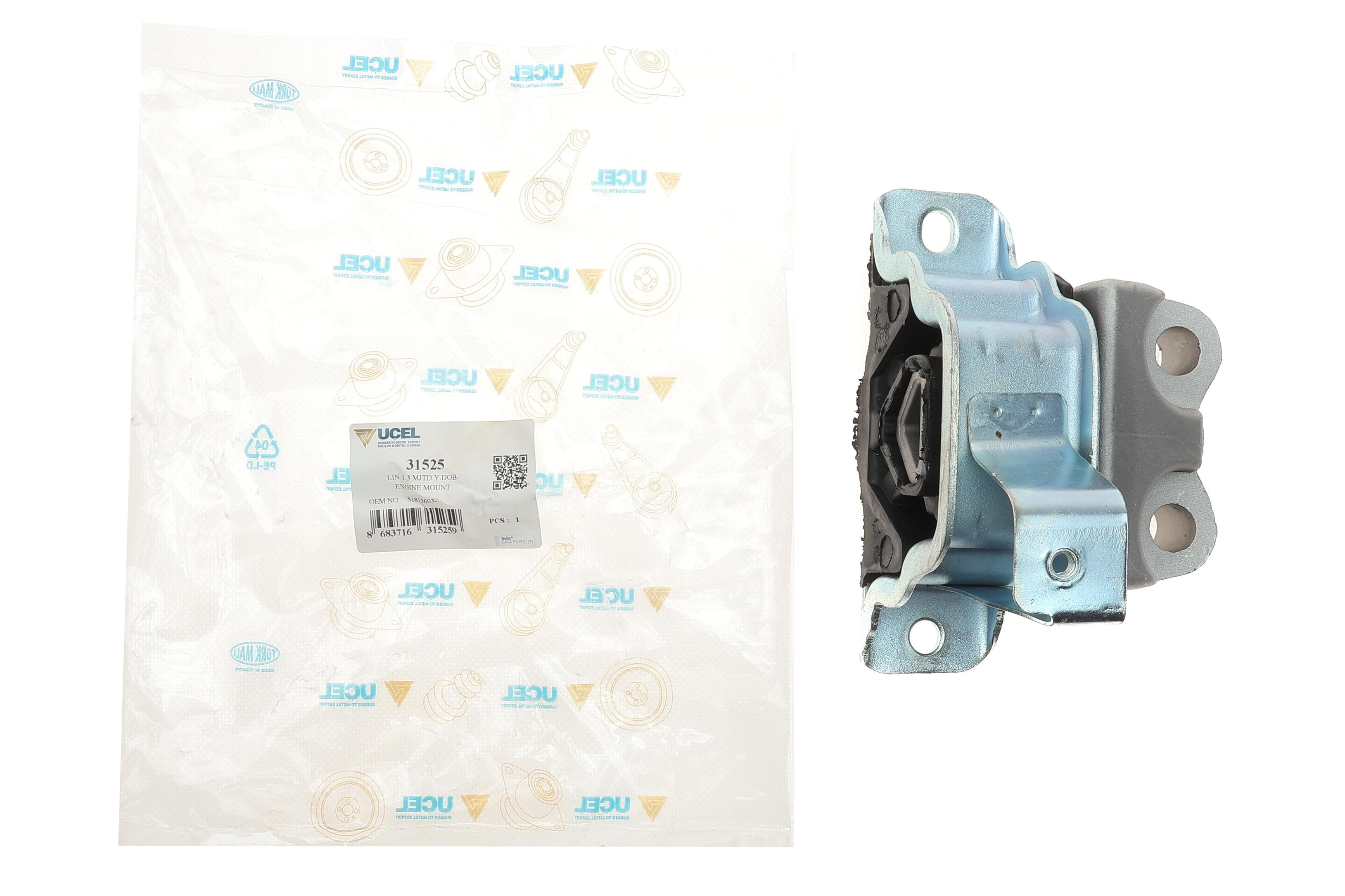 Подушка двигуна (задня) (L) Fiat Doblo 1.3 D 10-