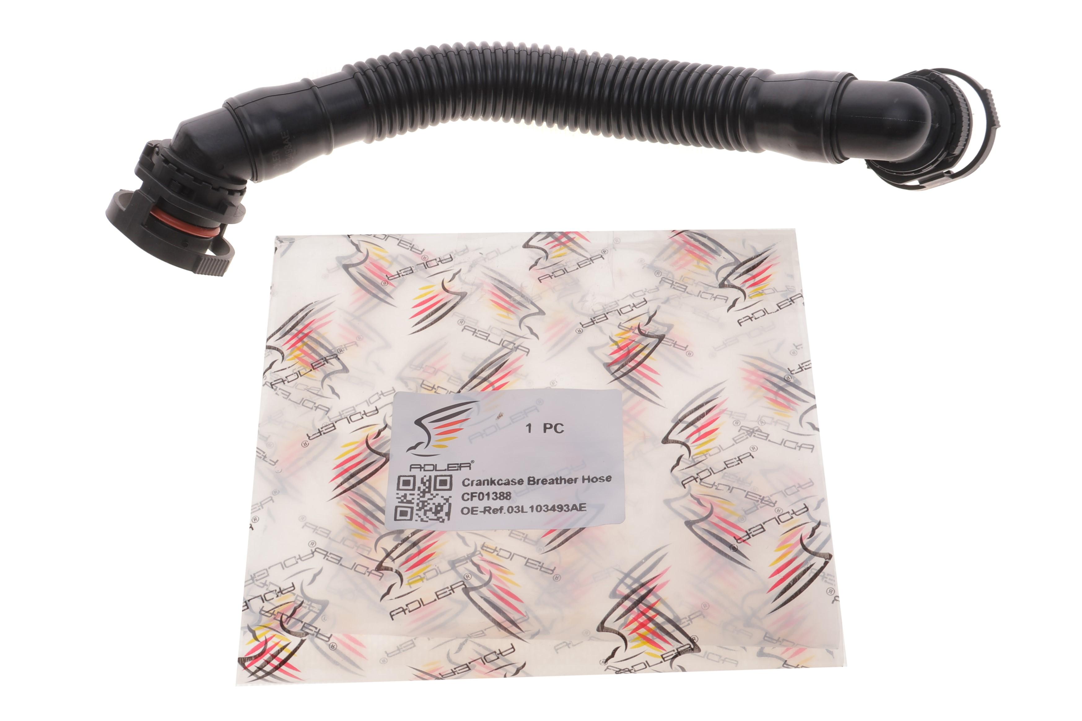 Патрубок вентиляції картера VW Caddy III/IV 1.6TDI/2.0TDI 04-15