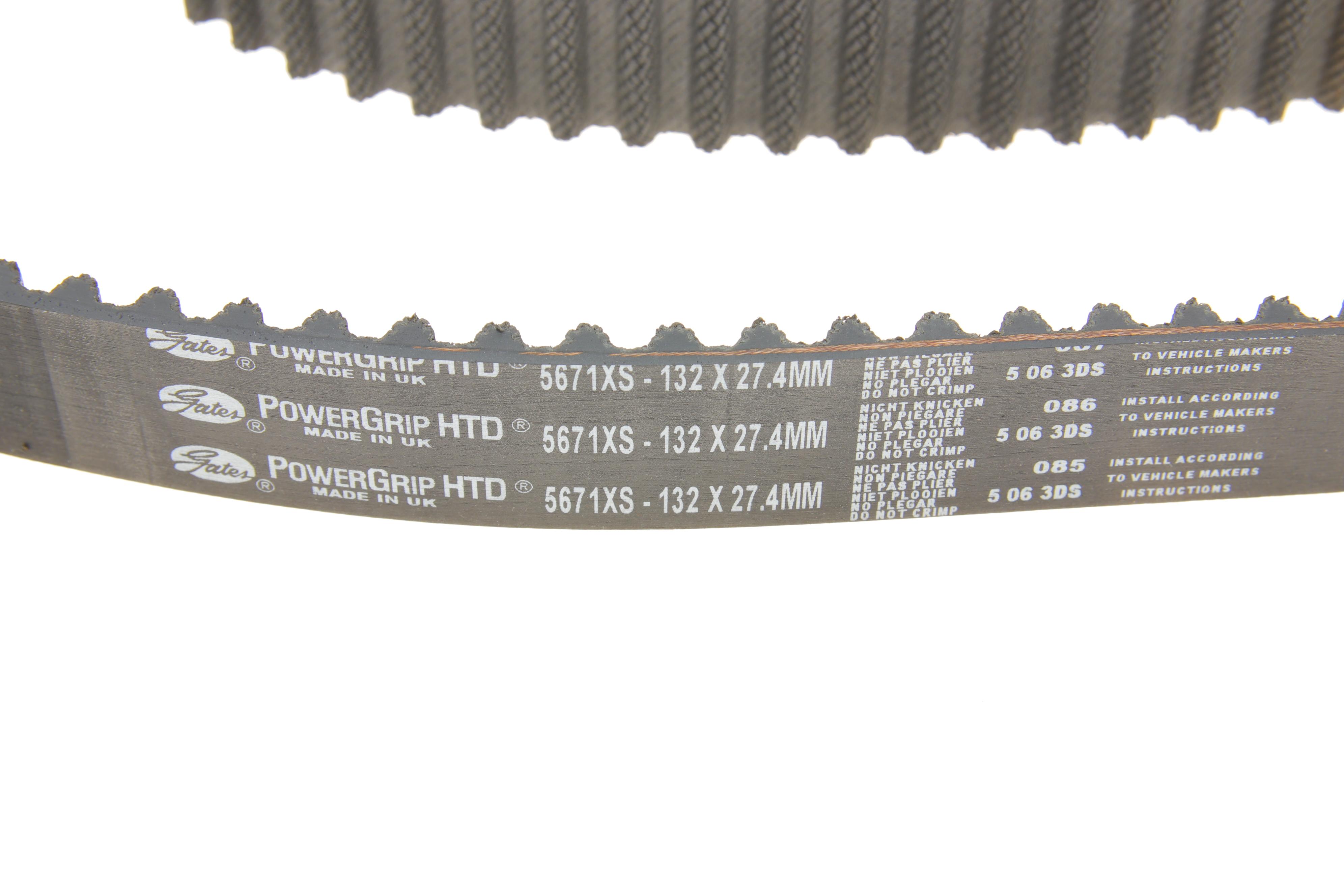 Ремінь ГРМ Renault Kangoo/Laguna III/Clio III 1.6 16V 01- (27.4x132)