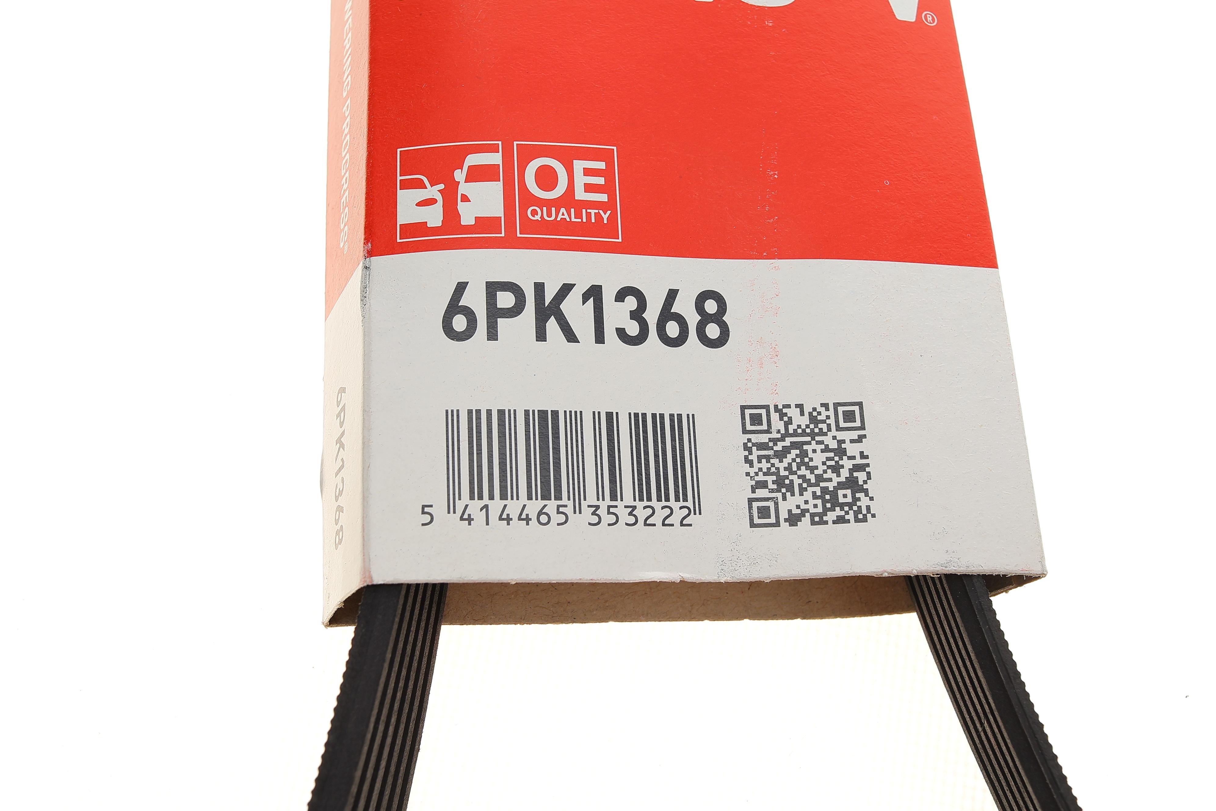 Ремінь генератора Citroen Berlingo/Peugeot Partner 1.6HDI (-AC) ch.10571-