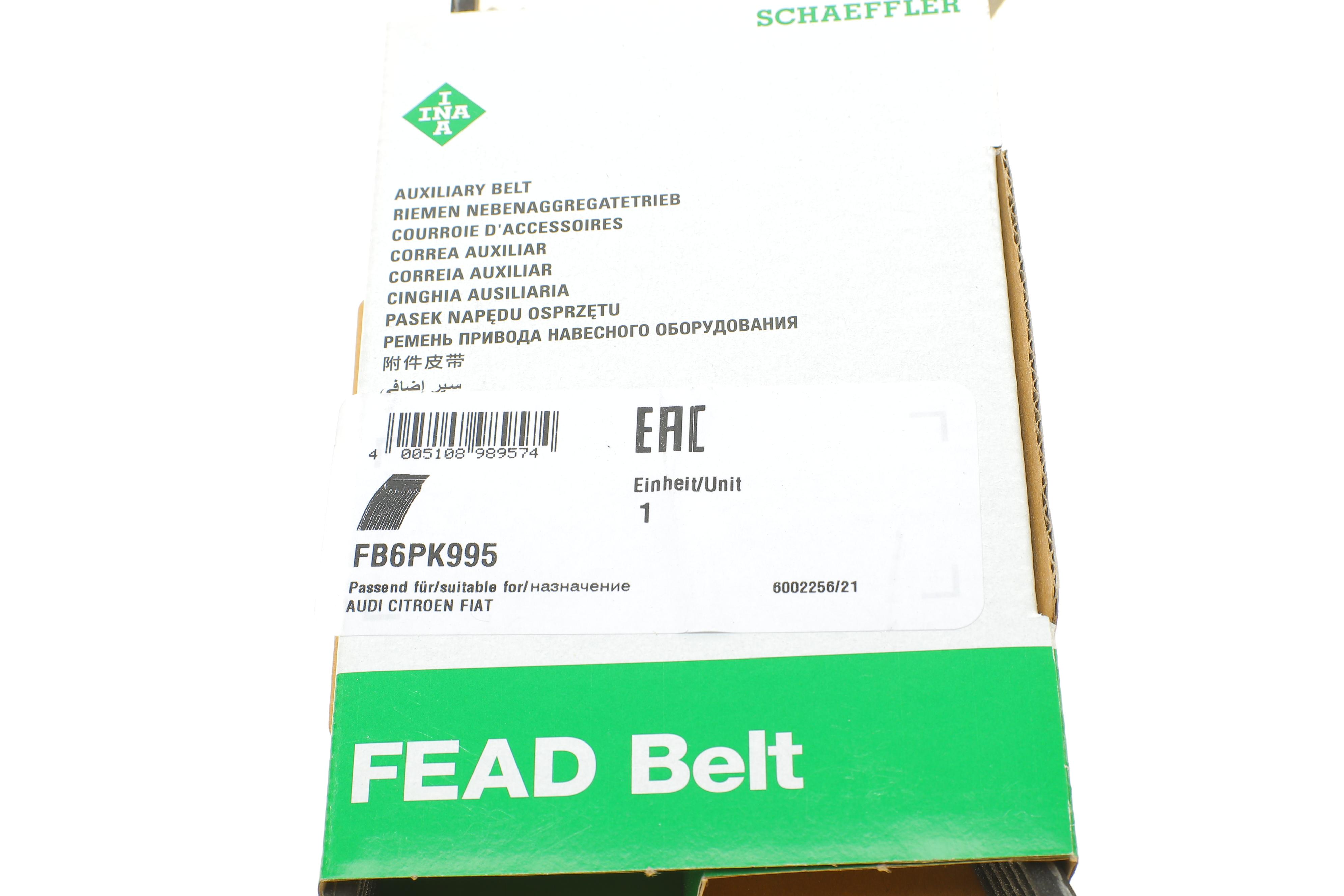 Ремінь генератора Citroen Jumper/Fiat Ducato 2.8HDi/JTD 00- (ALT, WP)