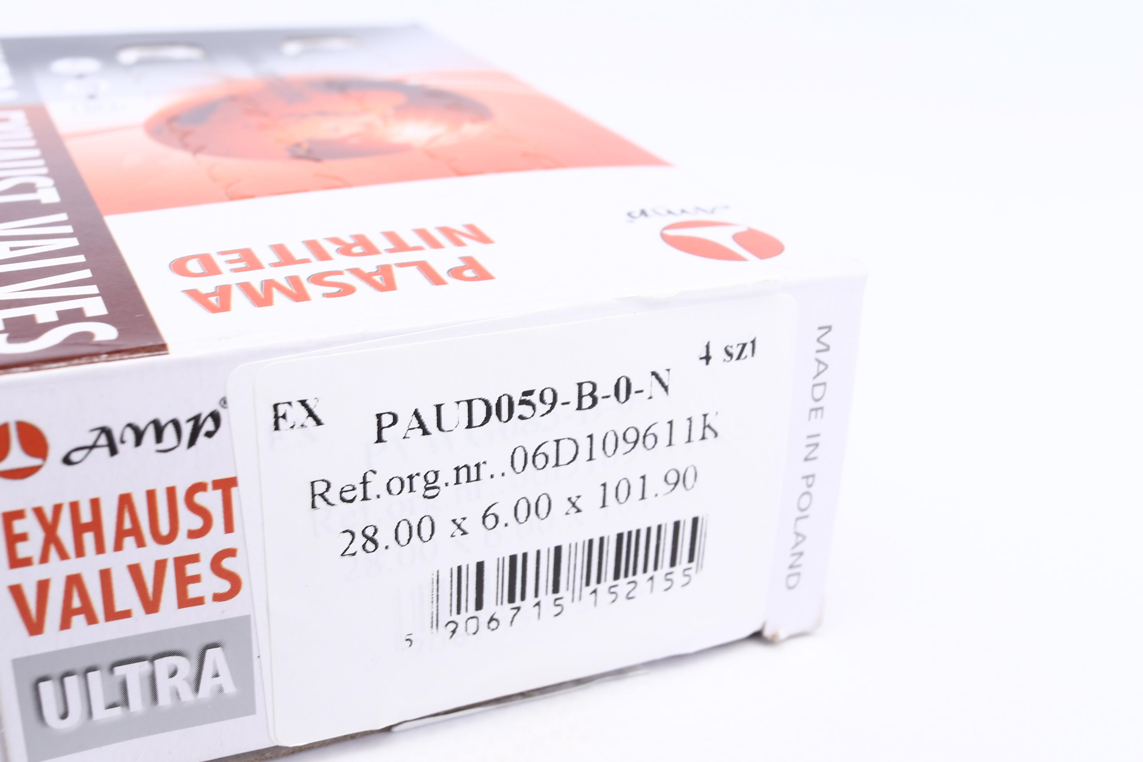 Клапан (випуск) Audi A4/A6/VW Golf V/VII 1.8TSI-4.2FSI 02- (28x6x102) (азотований)