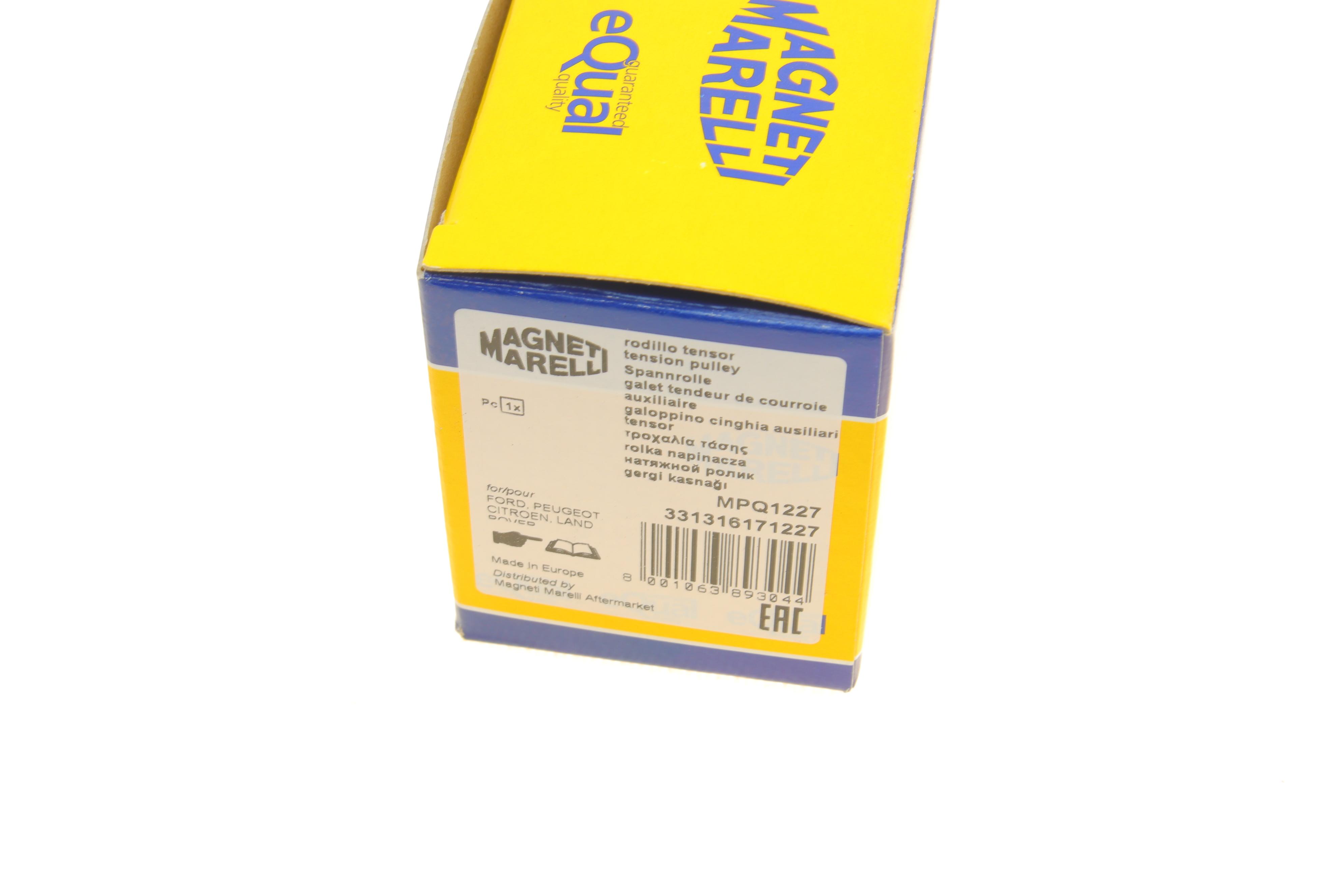 Ролик генератора Ford Mondeo IV/Peugeot 407 2.0TDCi/2.2 HDi 06- (натяжний) (MPQ1227)