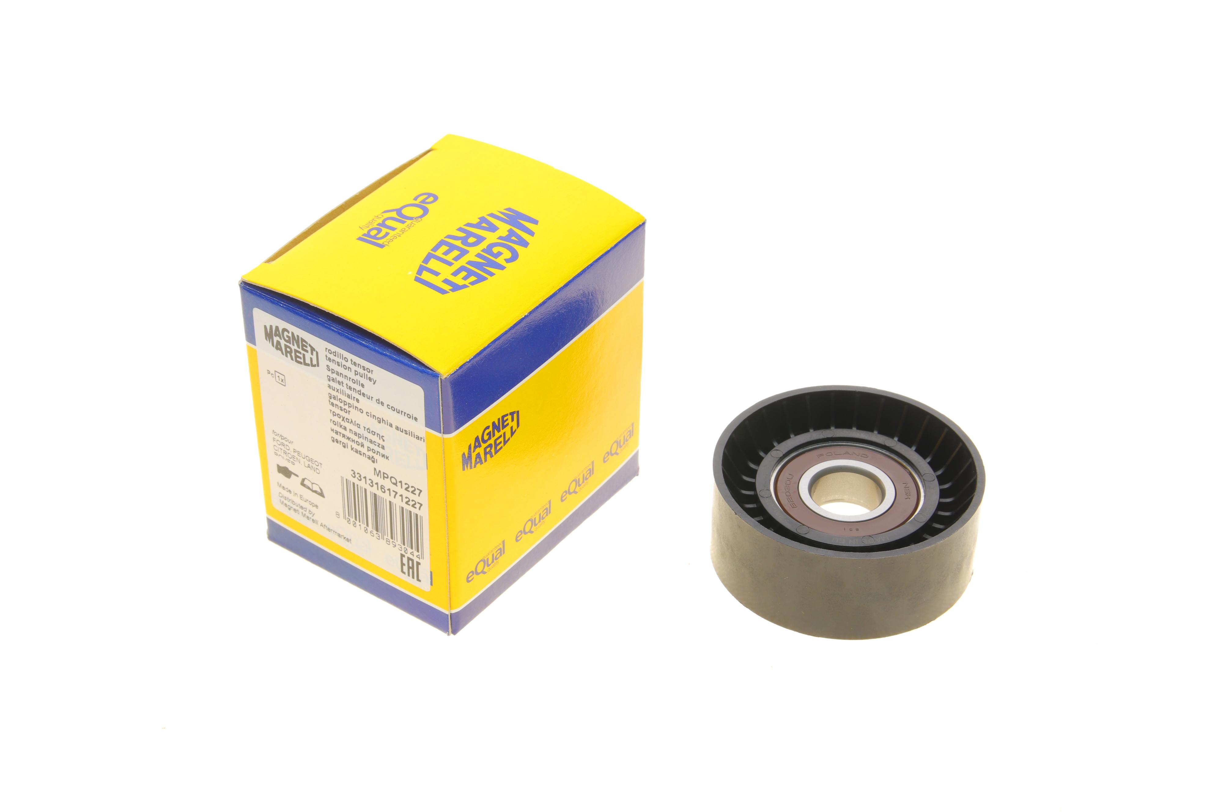 Ролик генератора Ford Mondeo IV/Peugeot 407 2.0TDCi/2.2 HDi 06- (натяжний) (MPQ1227)