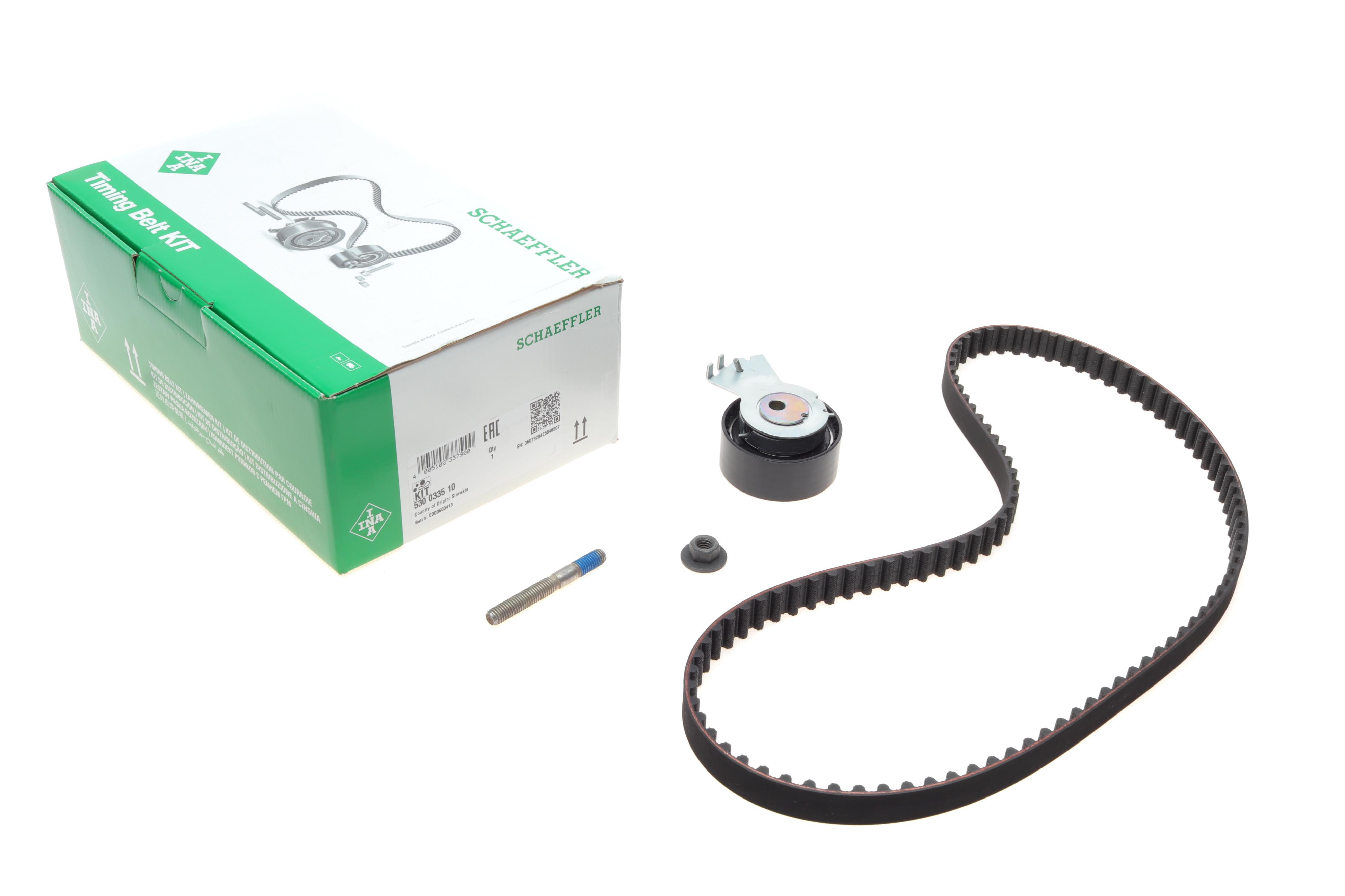 Комплект ГРМ Citroen Berlingo/Nemo 1.4i/BiFuel 03-, (KFW/KFV/KFT)