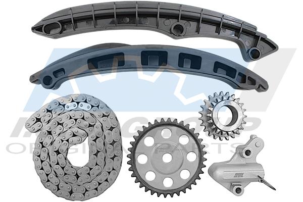 Комплект ланцюга ГРМ VW Golf V 1.4TSI, 10/03 - 02/09, 90/103/125kw, (z=130/18-23/36/36)
