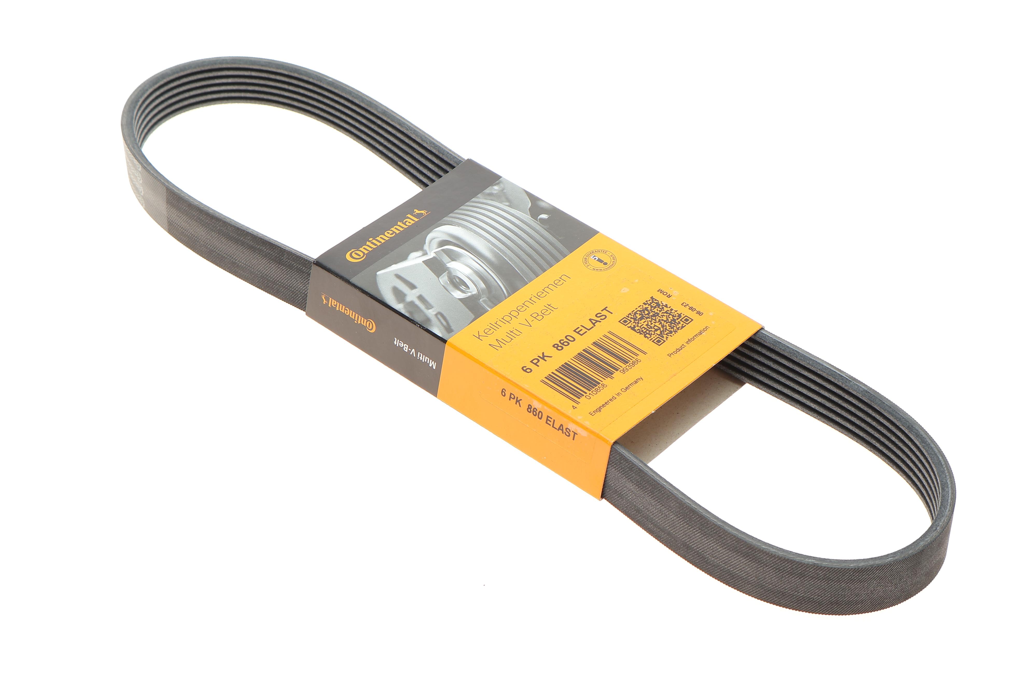 Ремінь генератора VW Crafter/T6 2.0 TDI 15- (6PK860)