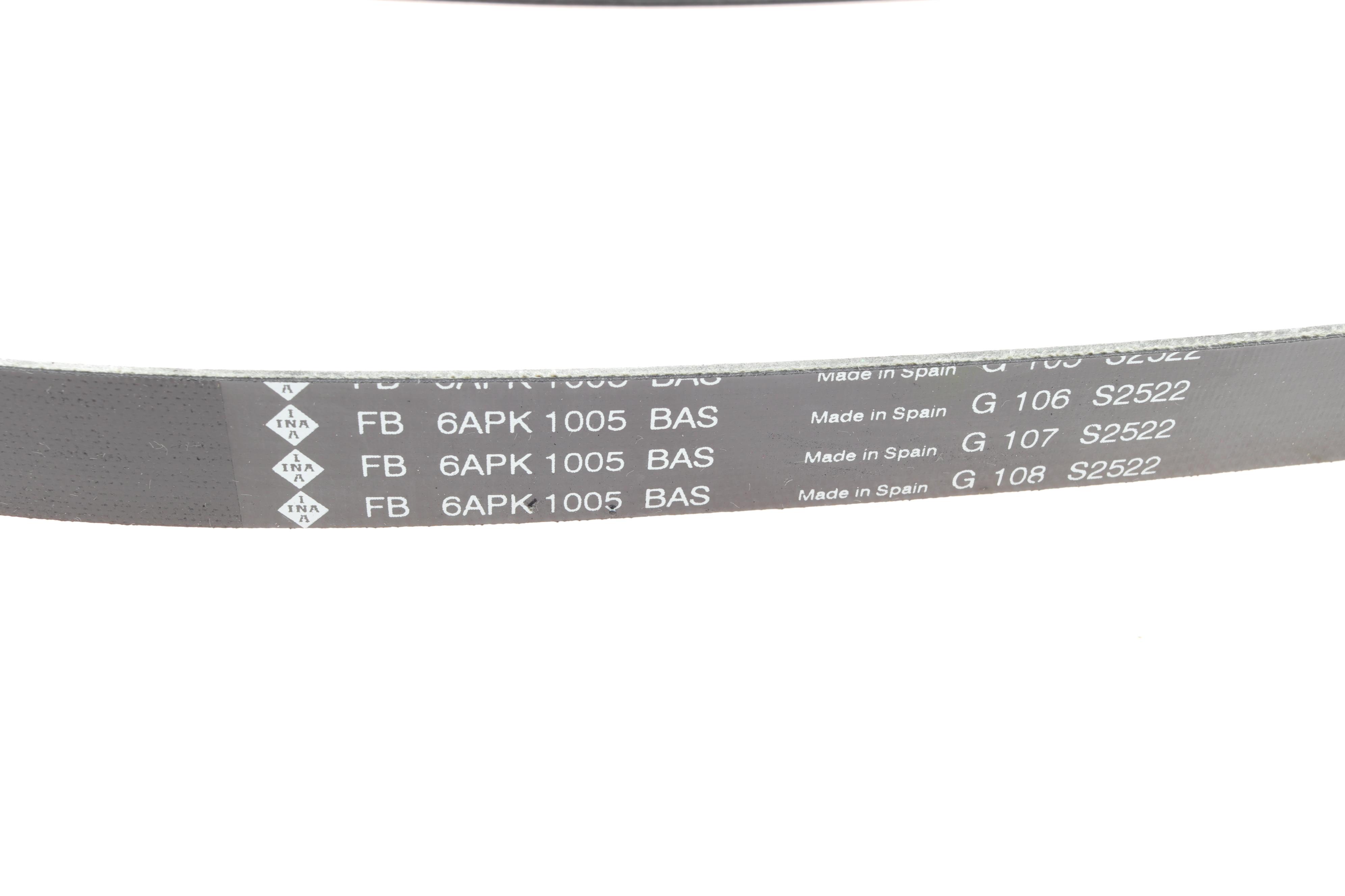 Комплект ременя генератора Peugeot 208/2008 1.6BlueHDi 13- (6PK1005)