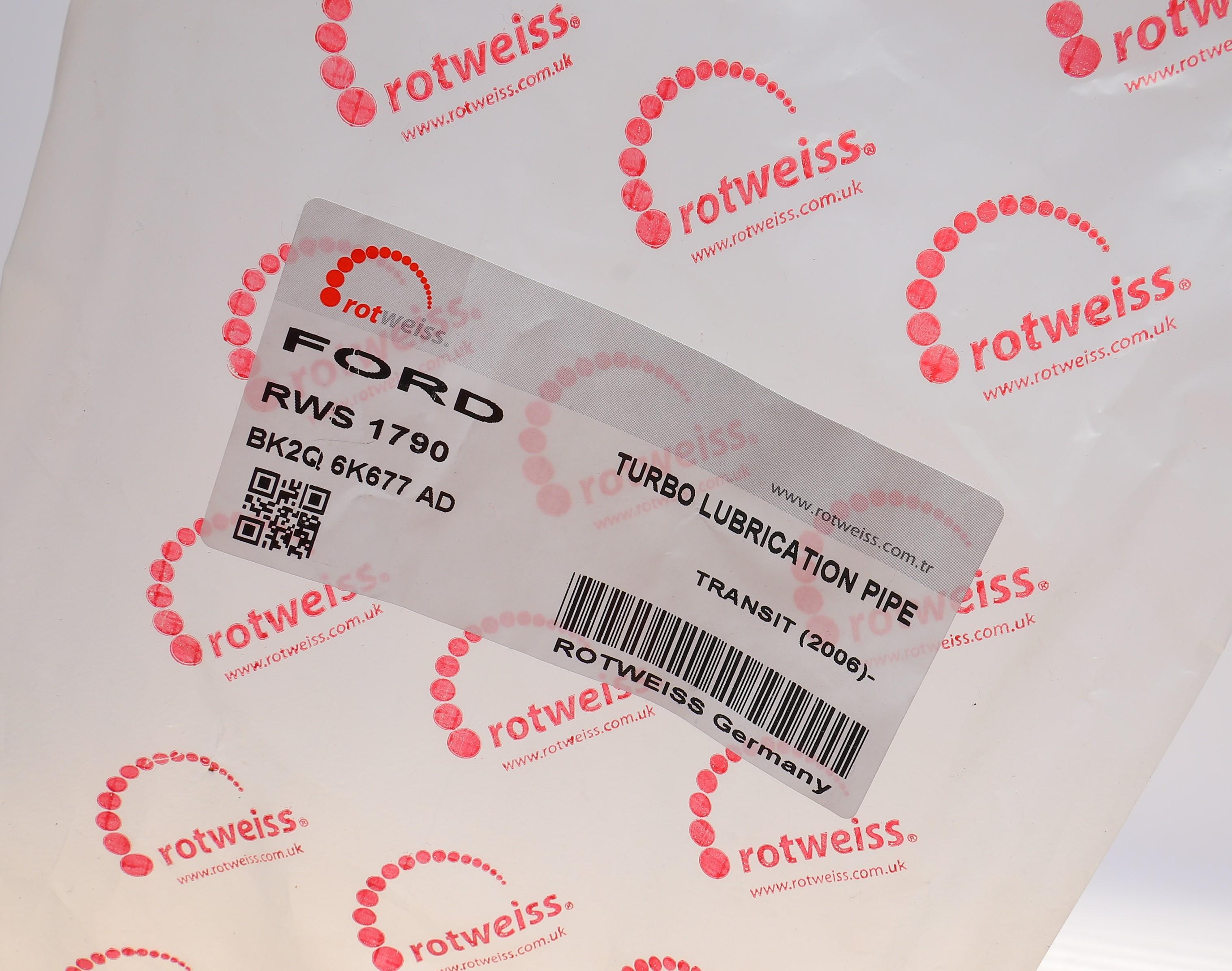 Трубка зливу оливи з турбіни Ford Transit 2.2TDCI 11-