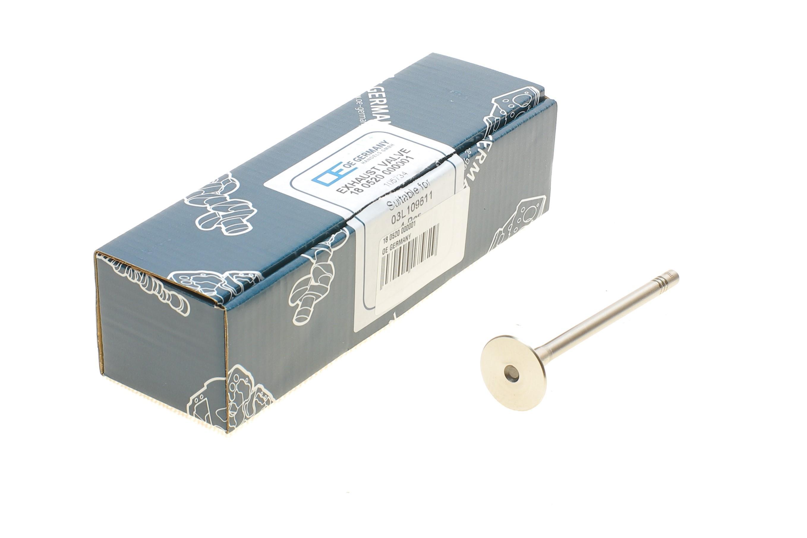 Клапан (випуск) VW Crafter/Caddy 2.0TDi 10-