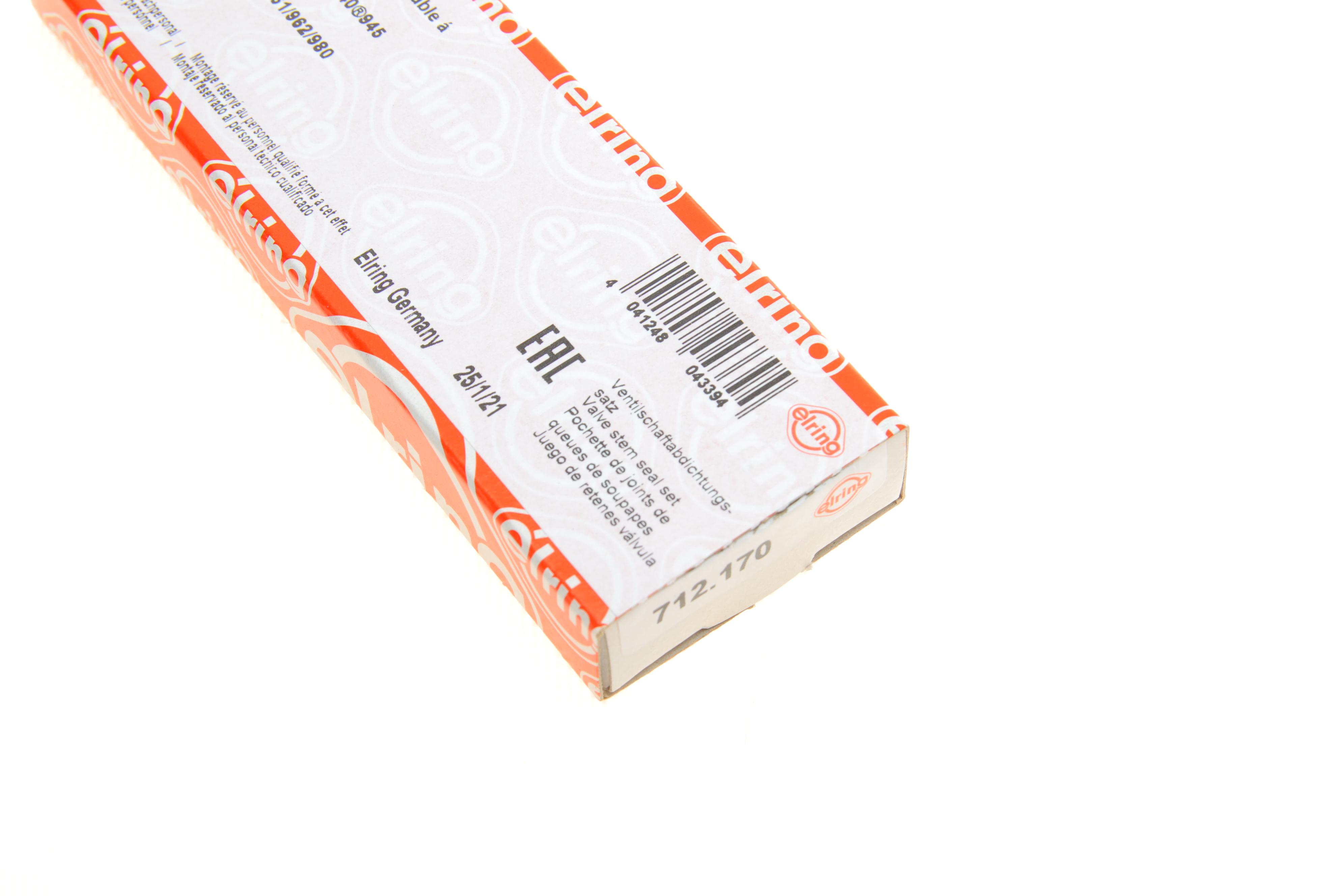 Сальник клапана (впуск/випуск) MB Vito (W639) 03- (к-кт 6шт)