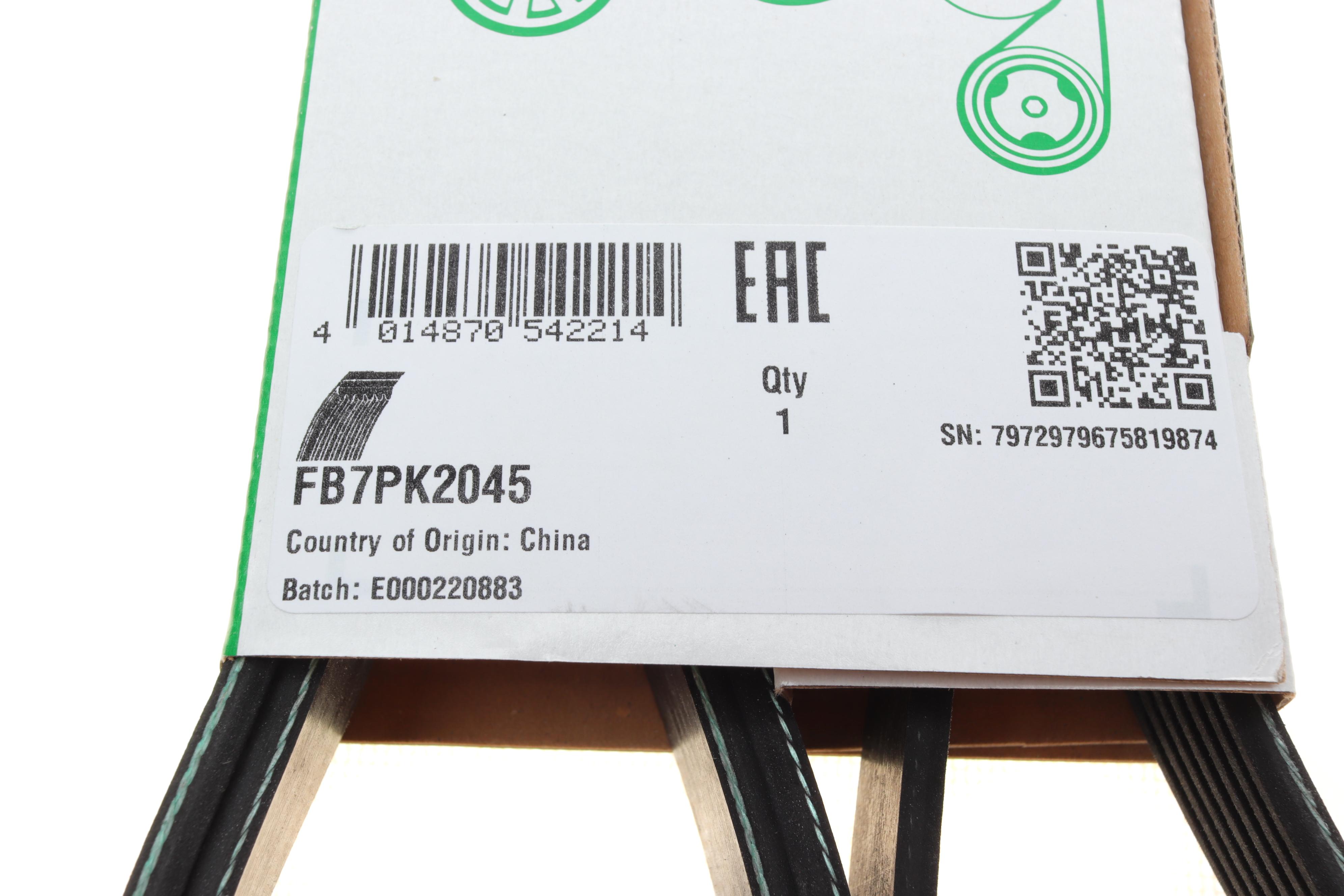 Ремінь генератора MB Sprinter 319-519CDI 18-/E-class (W212) 09-16/C-class (W204)/M/GLE (W166) 11-18