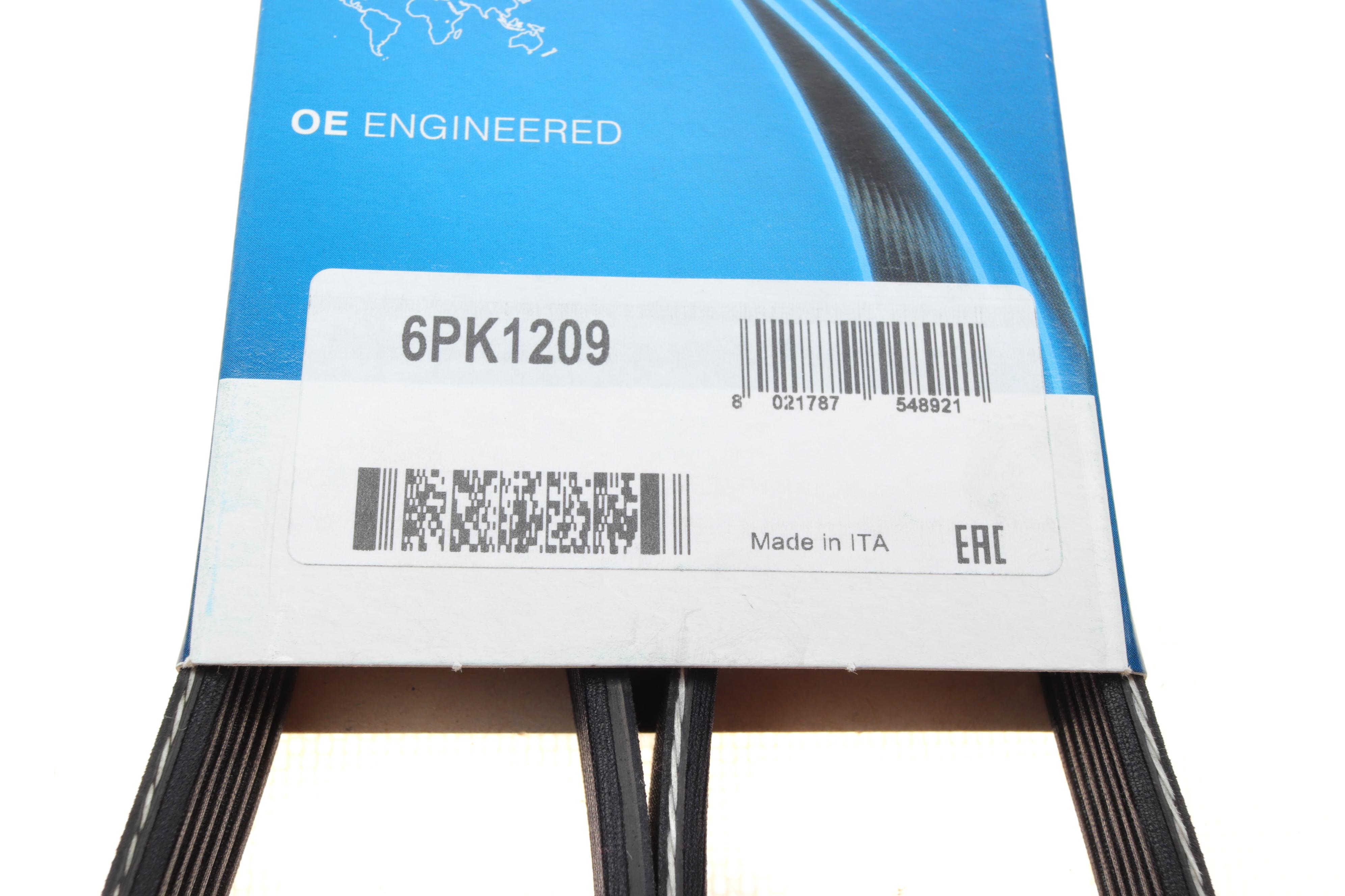 Ремінь генератора Renault Kangoo 1.9dTi/dCi 01-