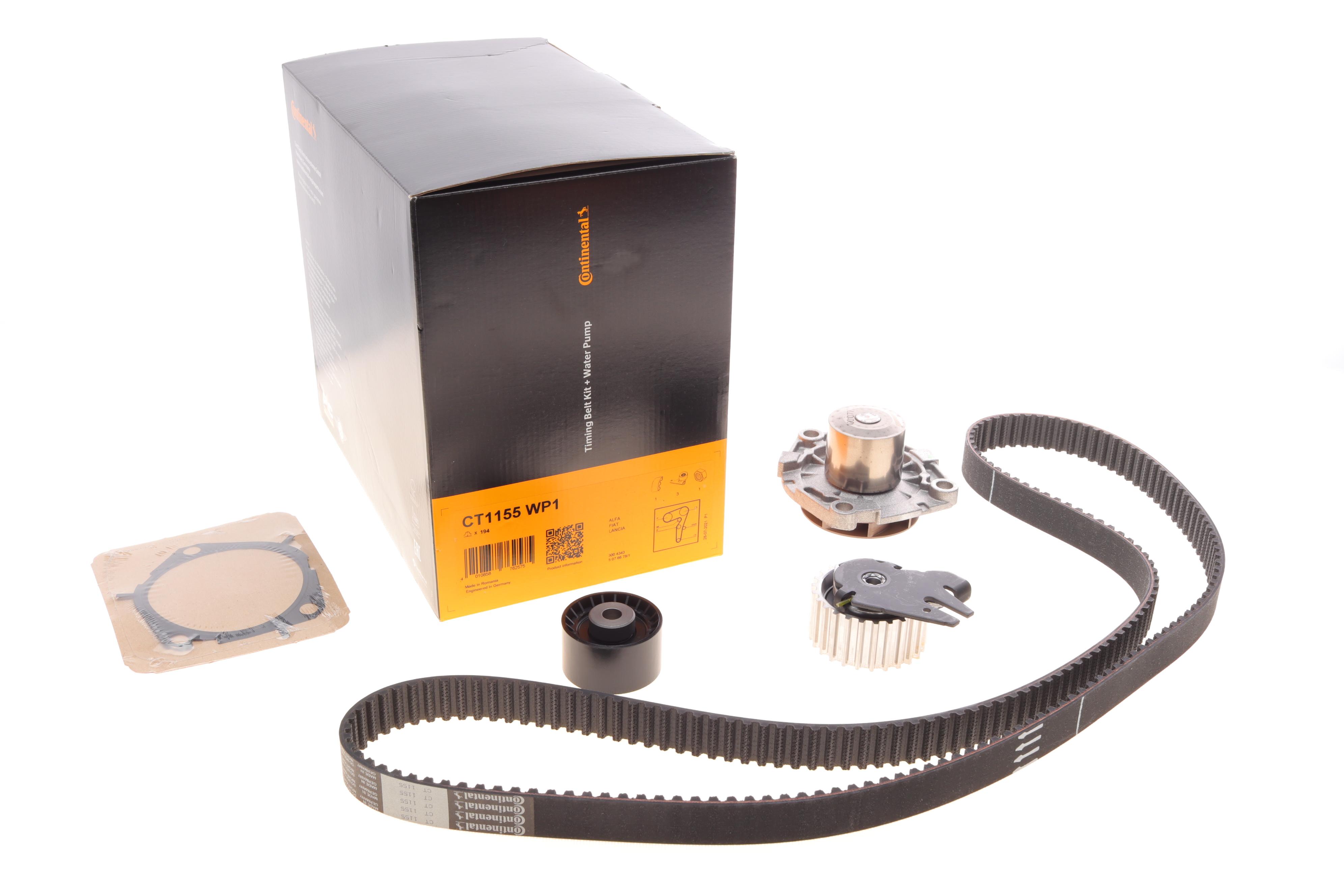 Комплект ГРМ + помпа Fiat Bravo/Doblo/Tipo 1.6D Multijet/Opel Combo 1.6 CDTI 10- (24x194z)