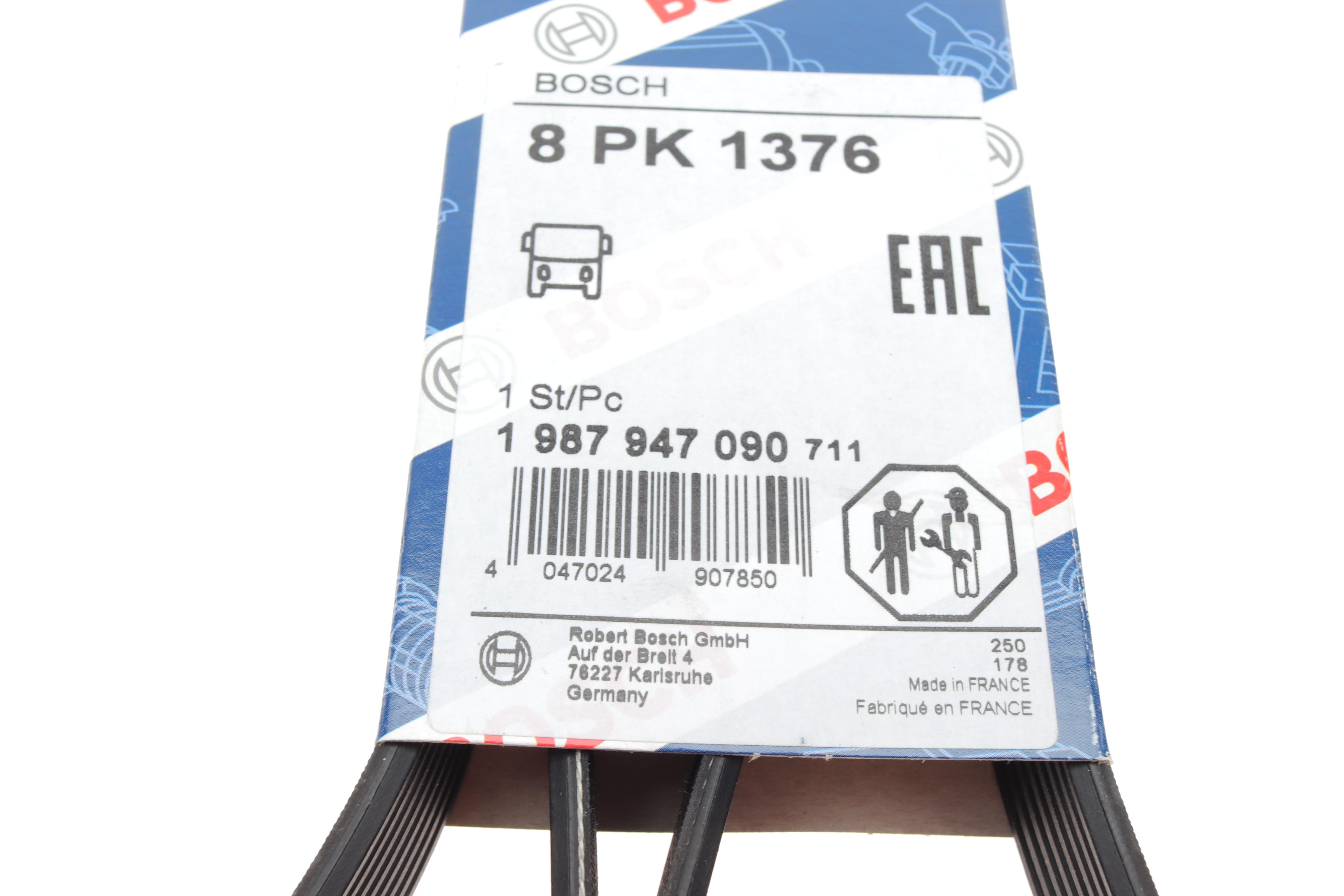 Ремінь генератора MB Atego (OM904) 98-04 (8PK1376)