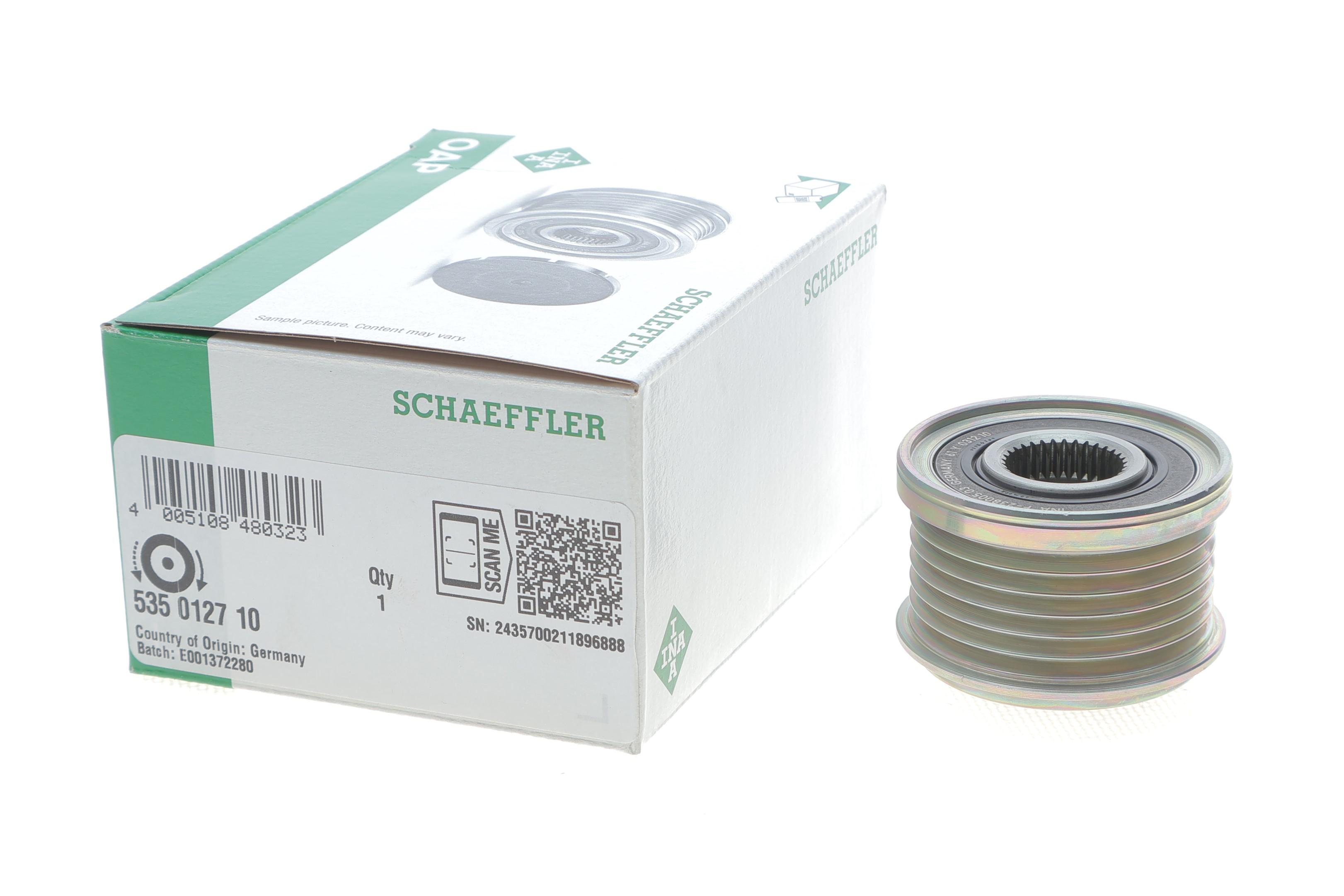 Шків генератора BMW 6 (E63)/7 (E65/E66/E67) 04-10, N42/N46/N52/N53