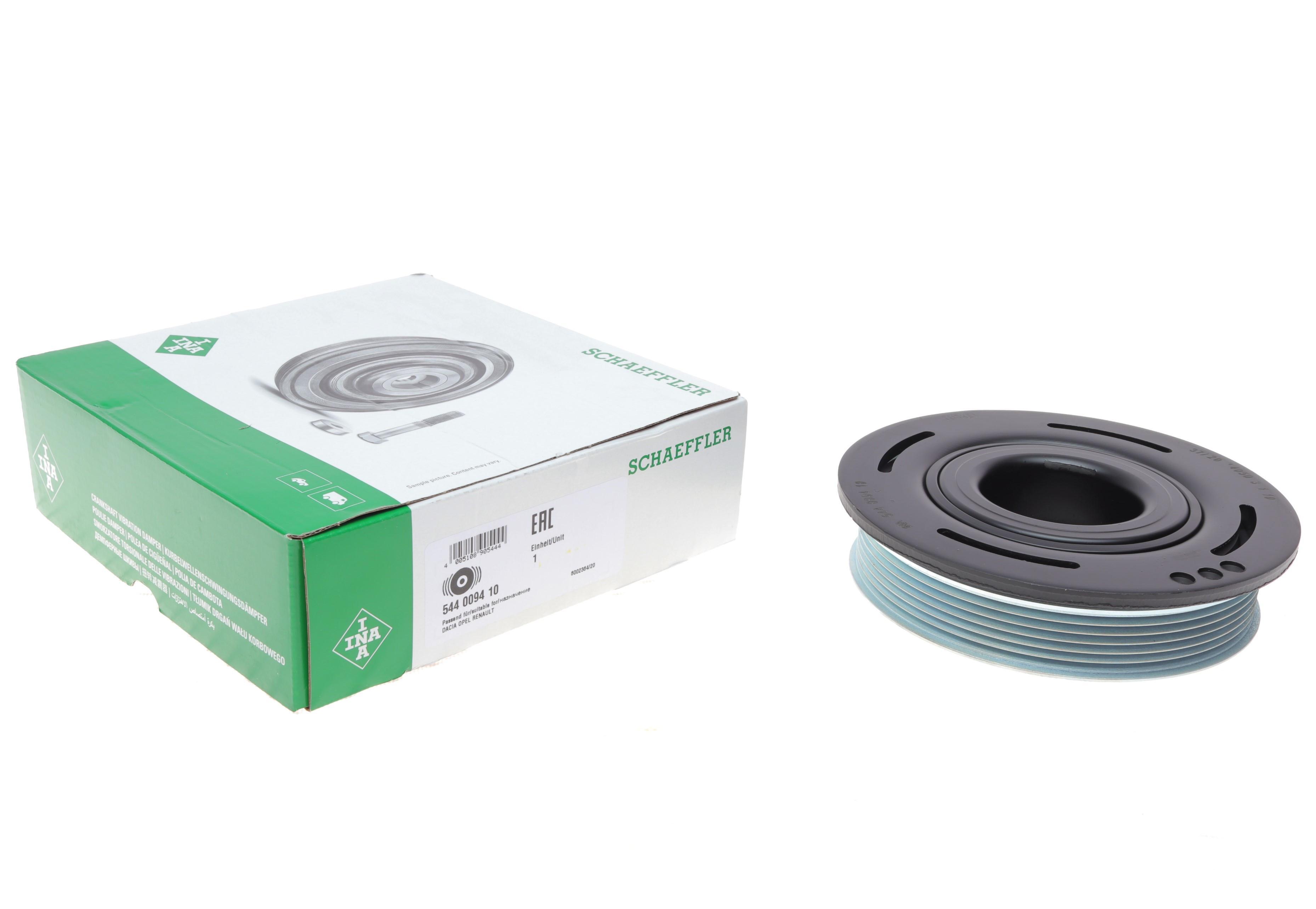 Шків колінвалу Renault Trafic II 2.5dCi 01- 99kw/Master II 2.2dCi/2.5dci 01-, 66/84kw