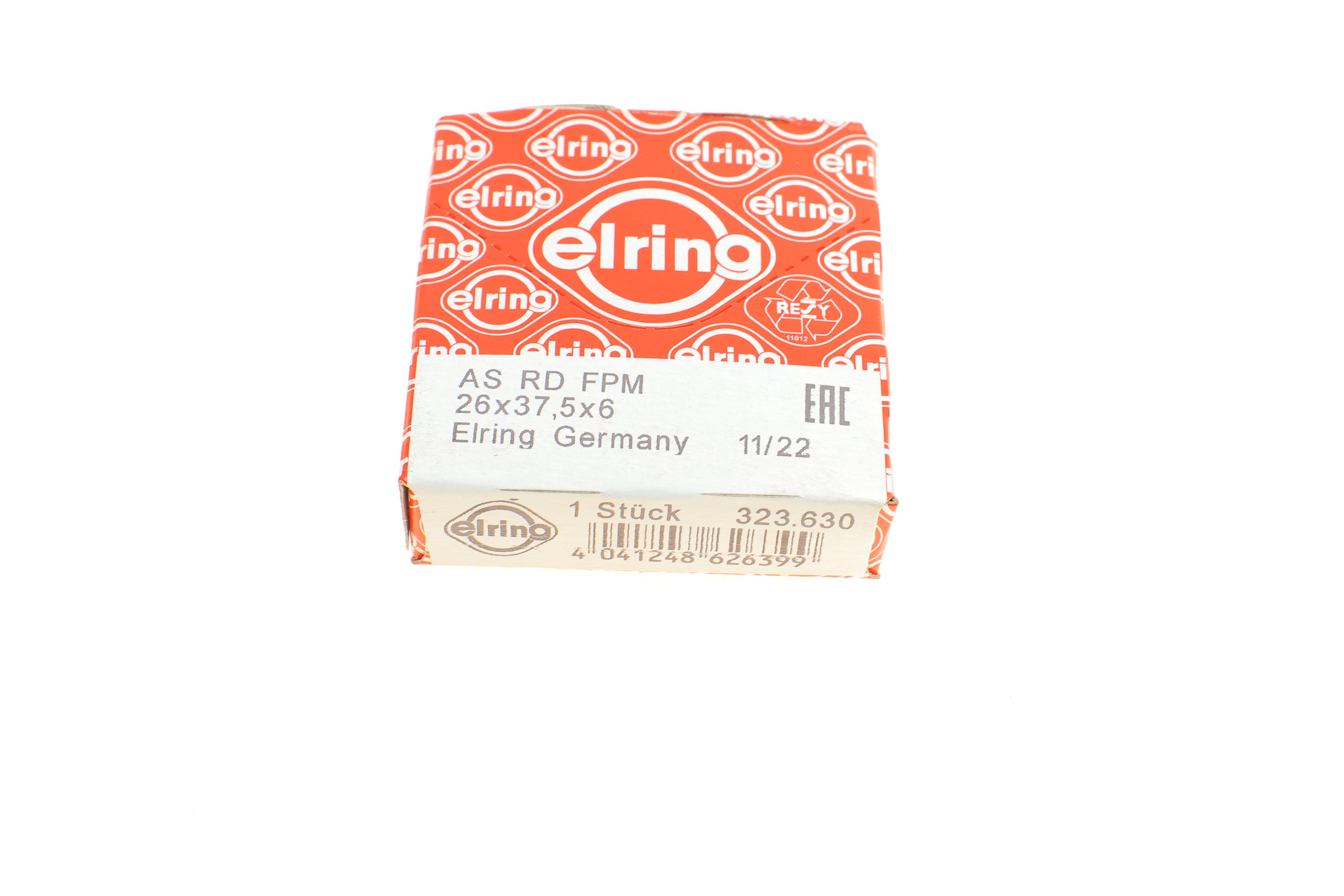 Сальник колінвалу (передній) Hyundai Accent/Kia Ceed/Sportage 06- (26x37.5x6)