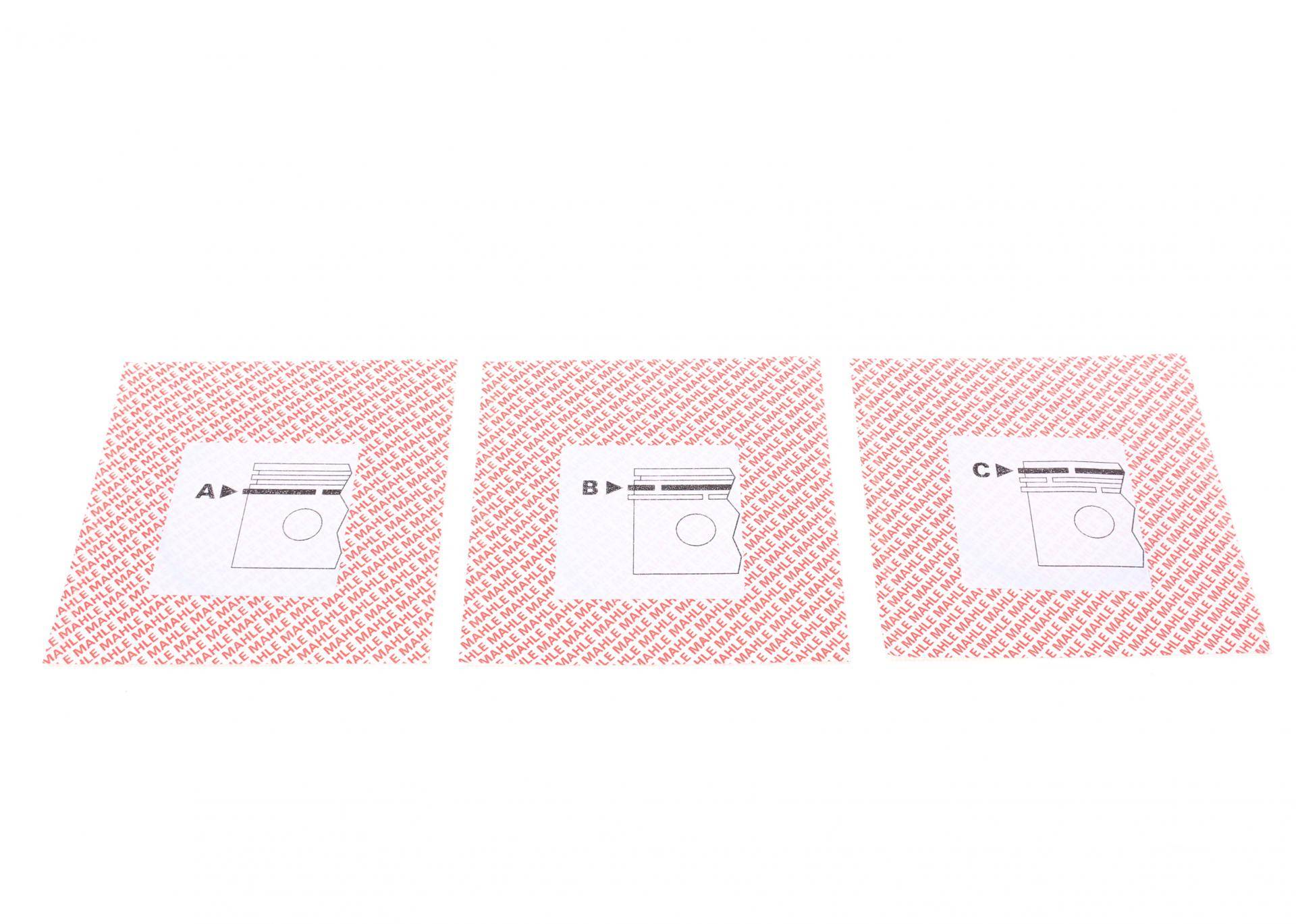 Кільця поршневі VW Polo/Golf II/Jetta II 1.0/1.3i 82-94 (75.01mm/STD) (1.75-2-3)