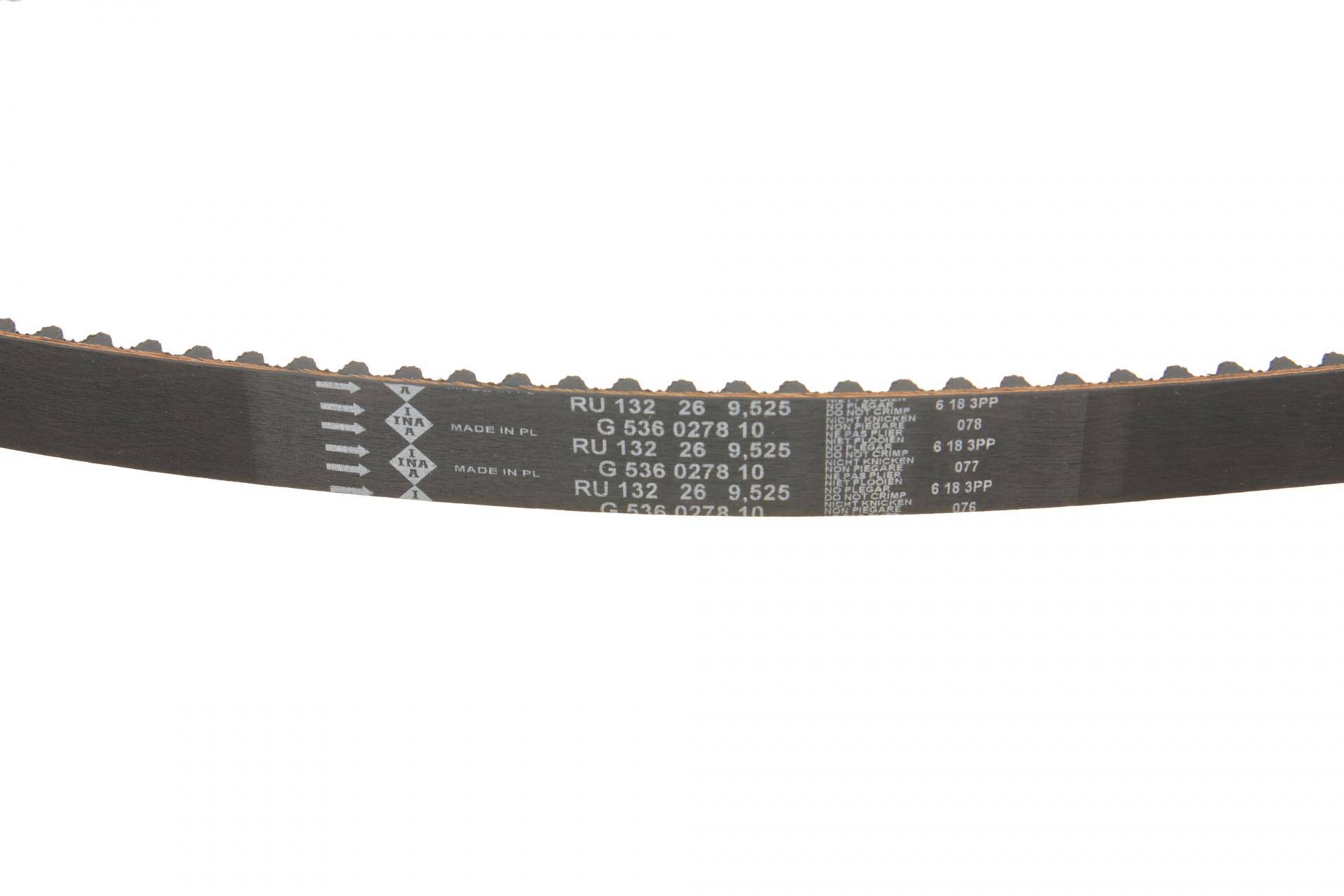 Комплект ГРМ + помпа Renault Trafic II/Master II 1.9dCi 01-, 59/60/74k/75w, F9Q, (132x26)