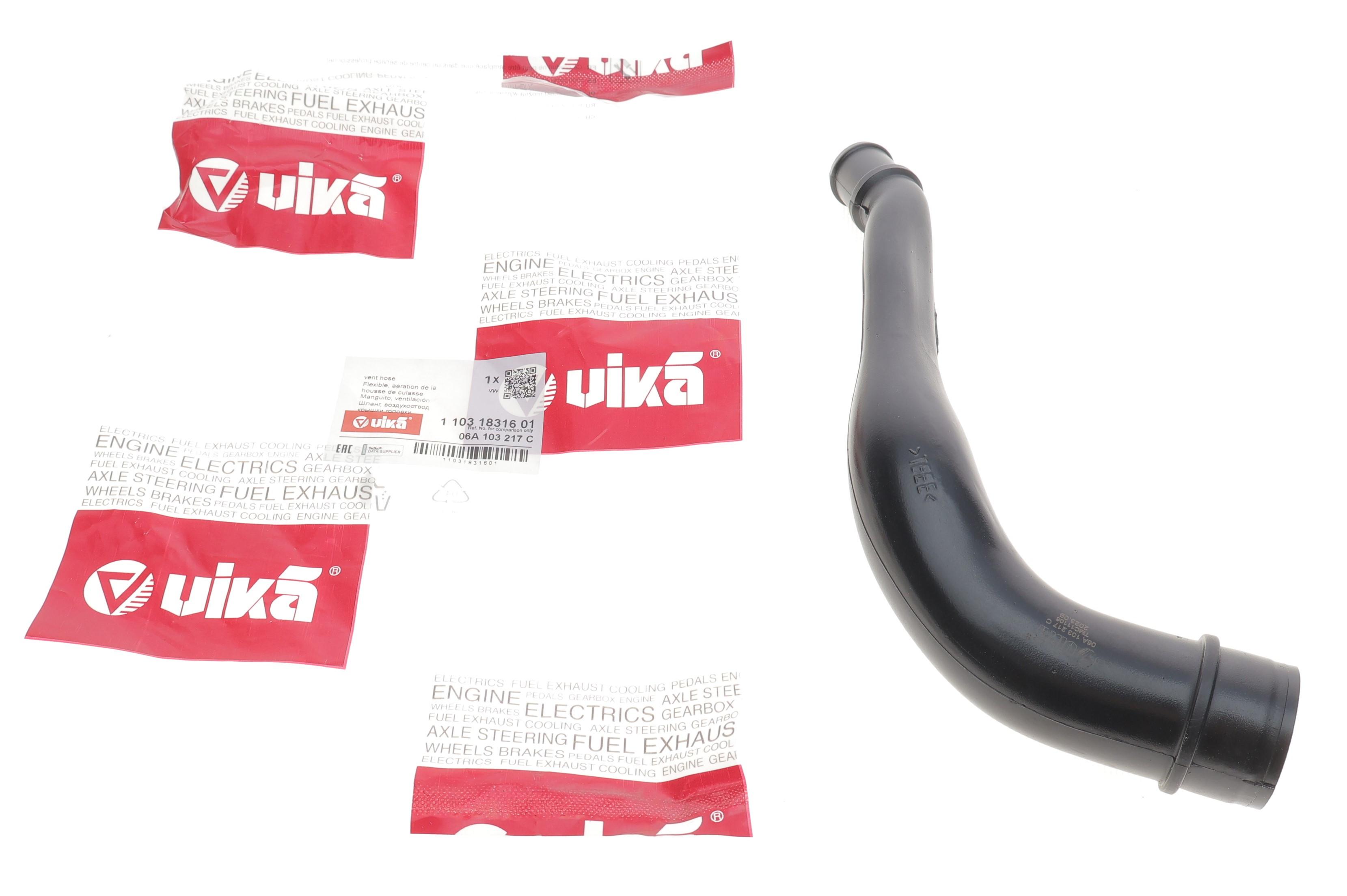 Патрубок вентиляції картера VW T5 2.0 03-15