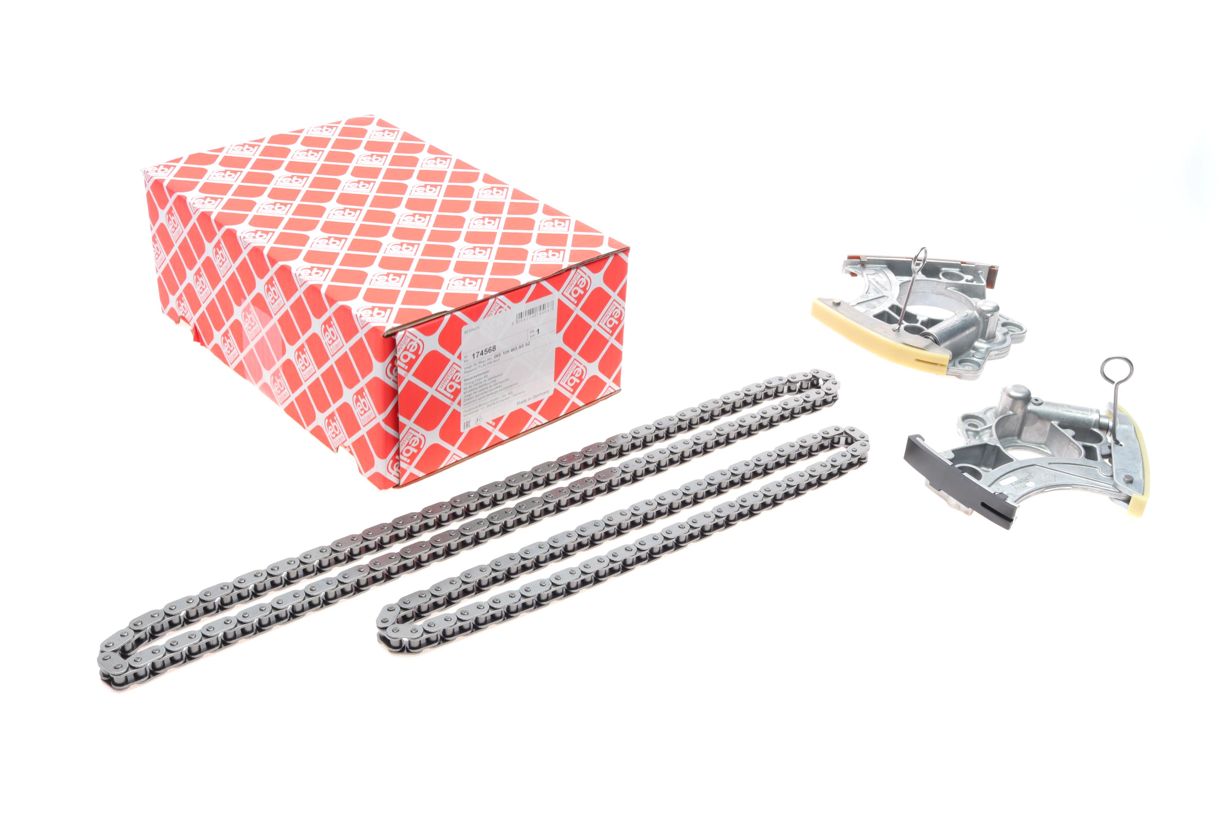 Комплект ланцюга ГРМ Audi A4/A5/A6 2.8-4.0TFI 04-18 (z=74/78)