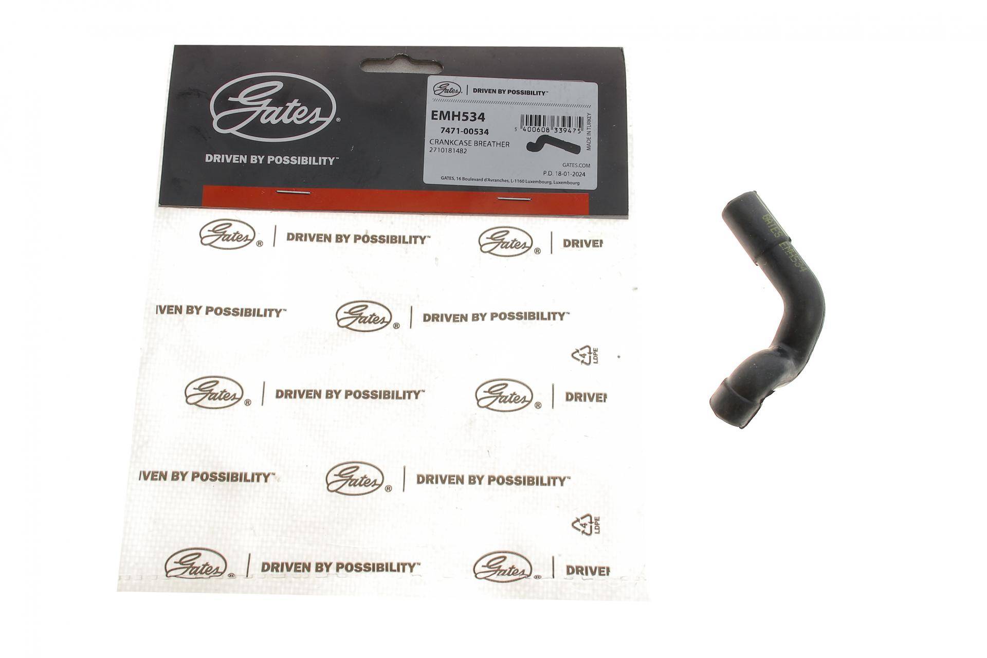 Патрубок вентиляції картера MB C-class (W203/S203)/E-class (W211/S211) 1.8 (M271) 02-09