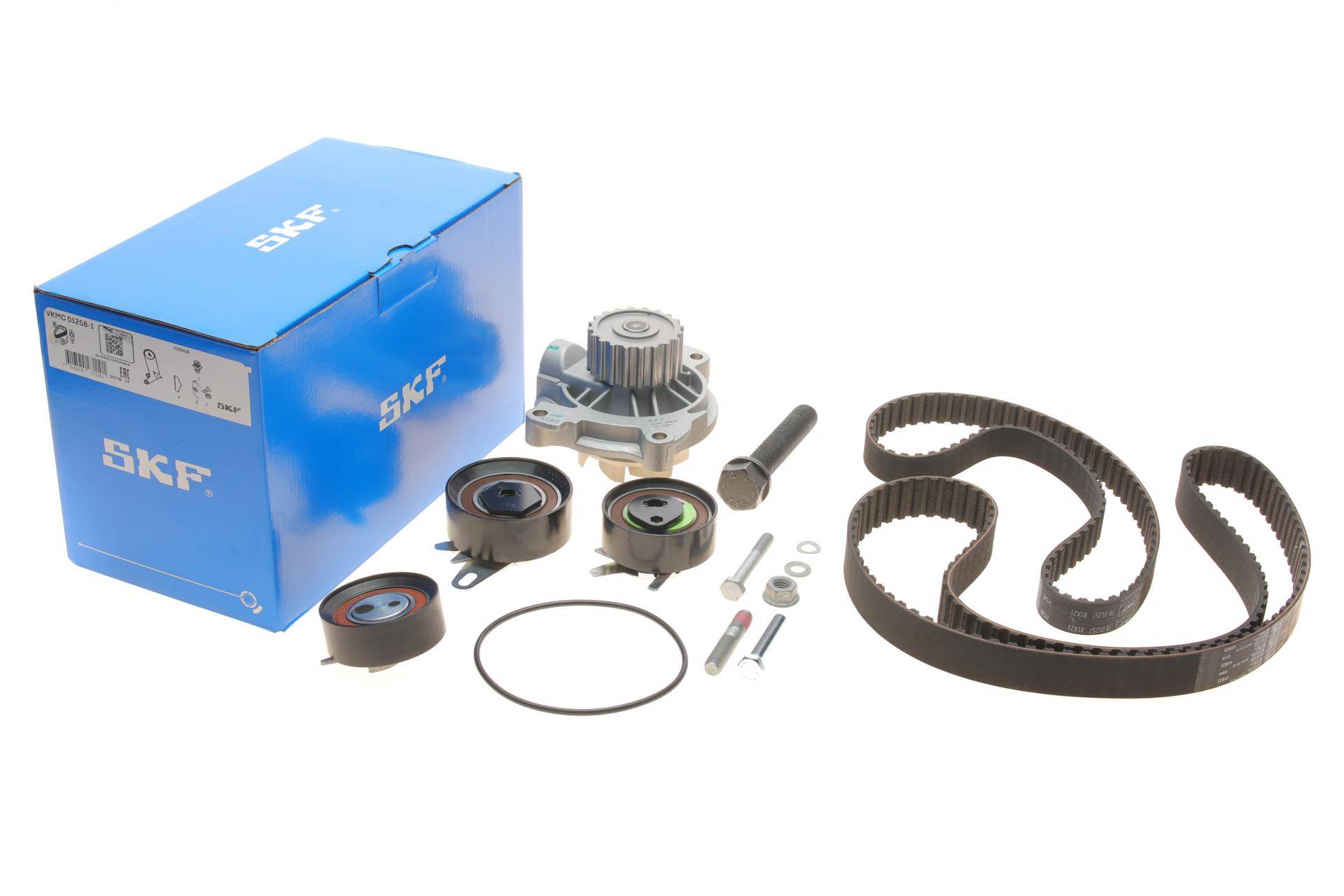 Комплект ГРМ + ТНВД + помпа VW LT 2.5SDI/VW T4 2.5 TDI 96-06 (26.5x122z/21x81z) (3 ролика+2 ременя)