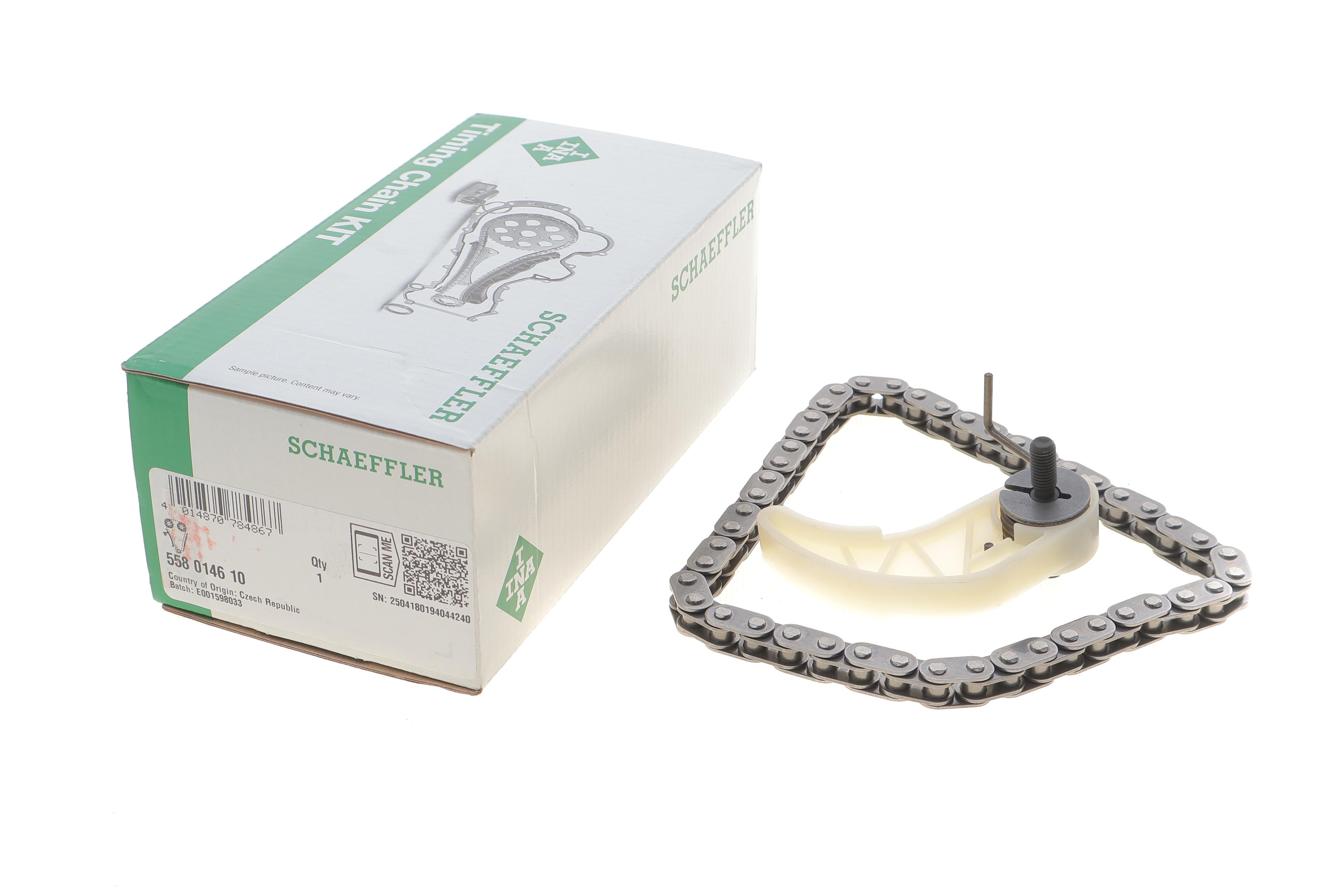 Комплект ланцюга насосу масляного VW Caddy III 1.9/2.0 TDI 04-10, z=46, BSU,BJB,BLS,BDJ,BST,BMM