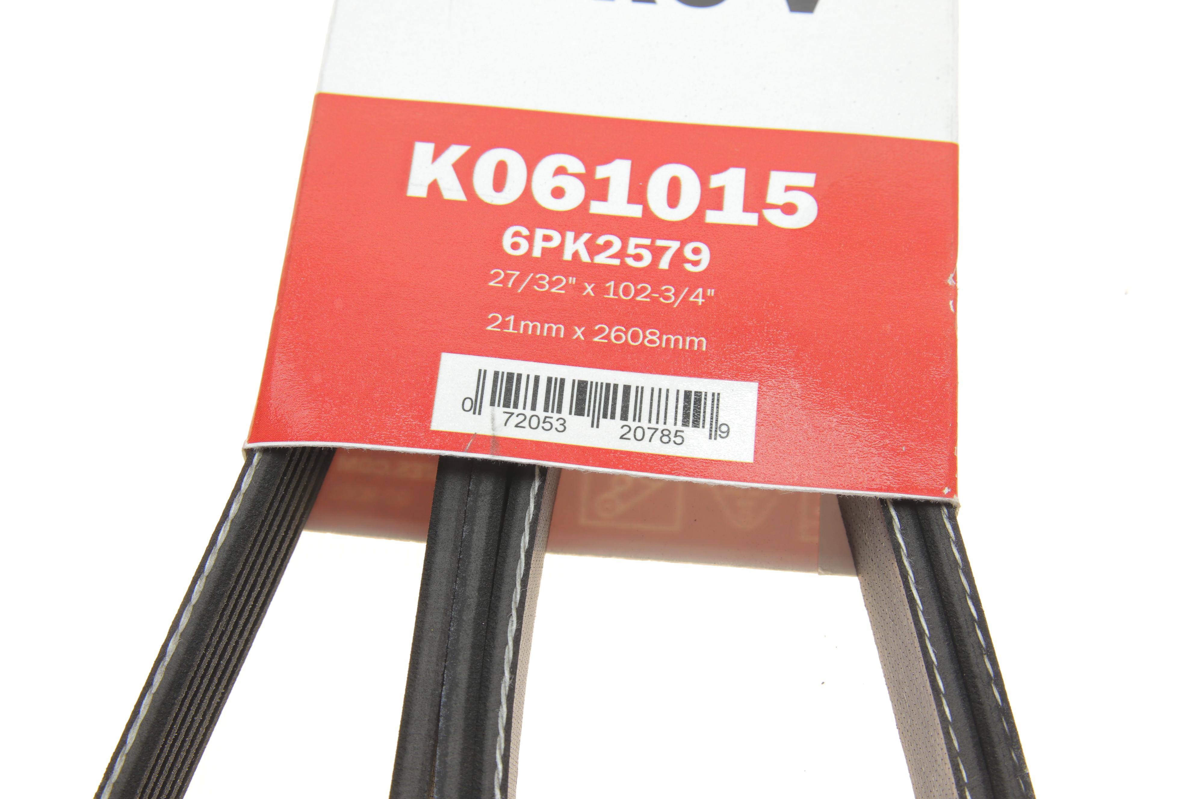 Ремінь генератора Hyundai Santa Fe/Kia Sorento 2.4 CVVT 09-15