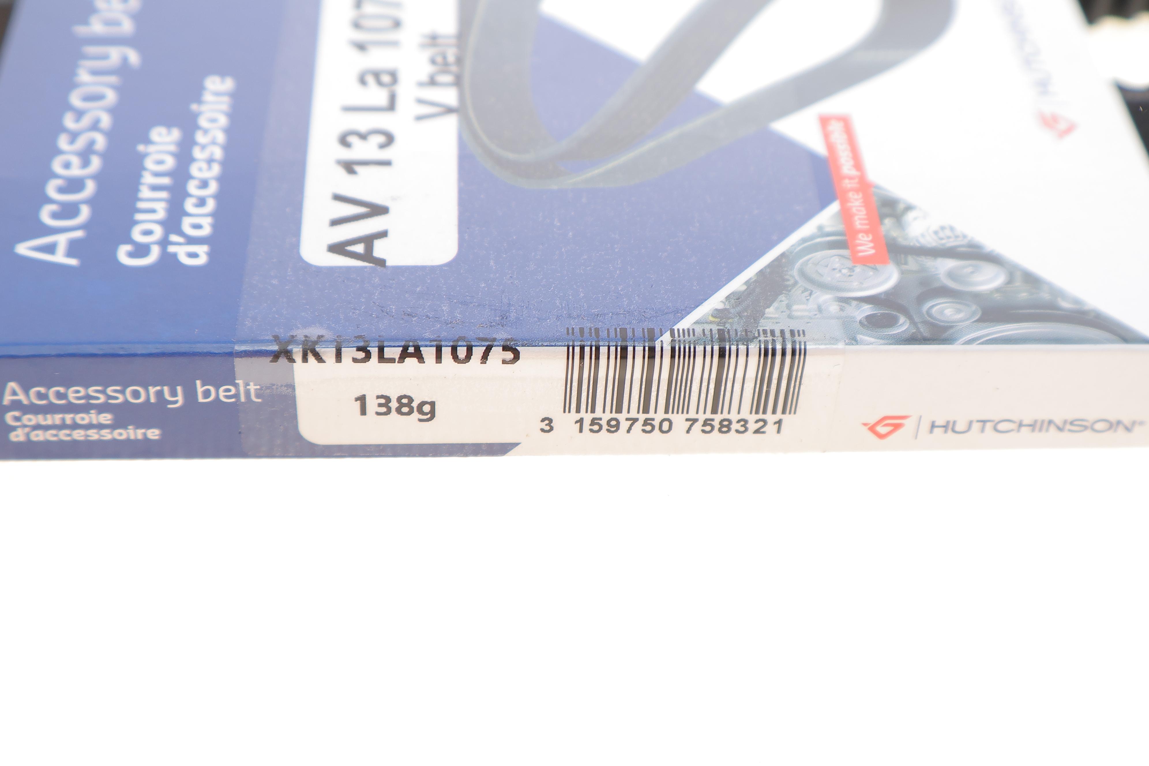 Ремінь генератора Ford Transit/ Nissan Patrol II-III 91-00 (13x1075)