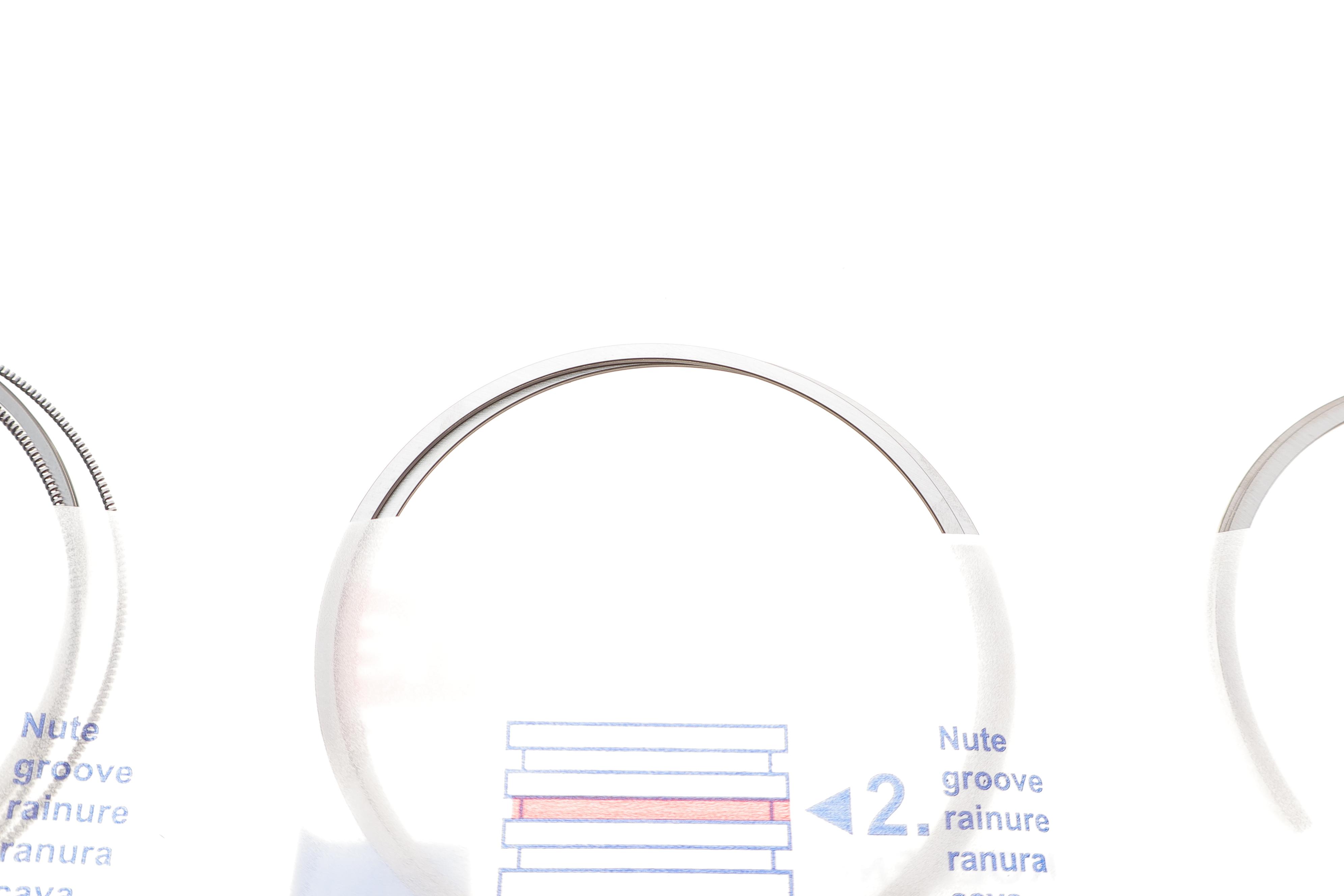 Кільця поршневі Mazda CX-5 2.2 11- (86.00mm/STD) (2-1.5-2) = 7985000000