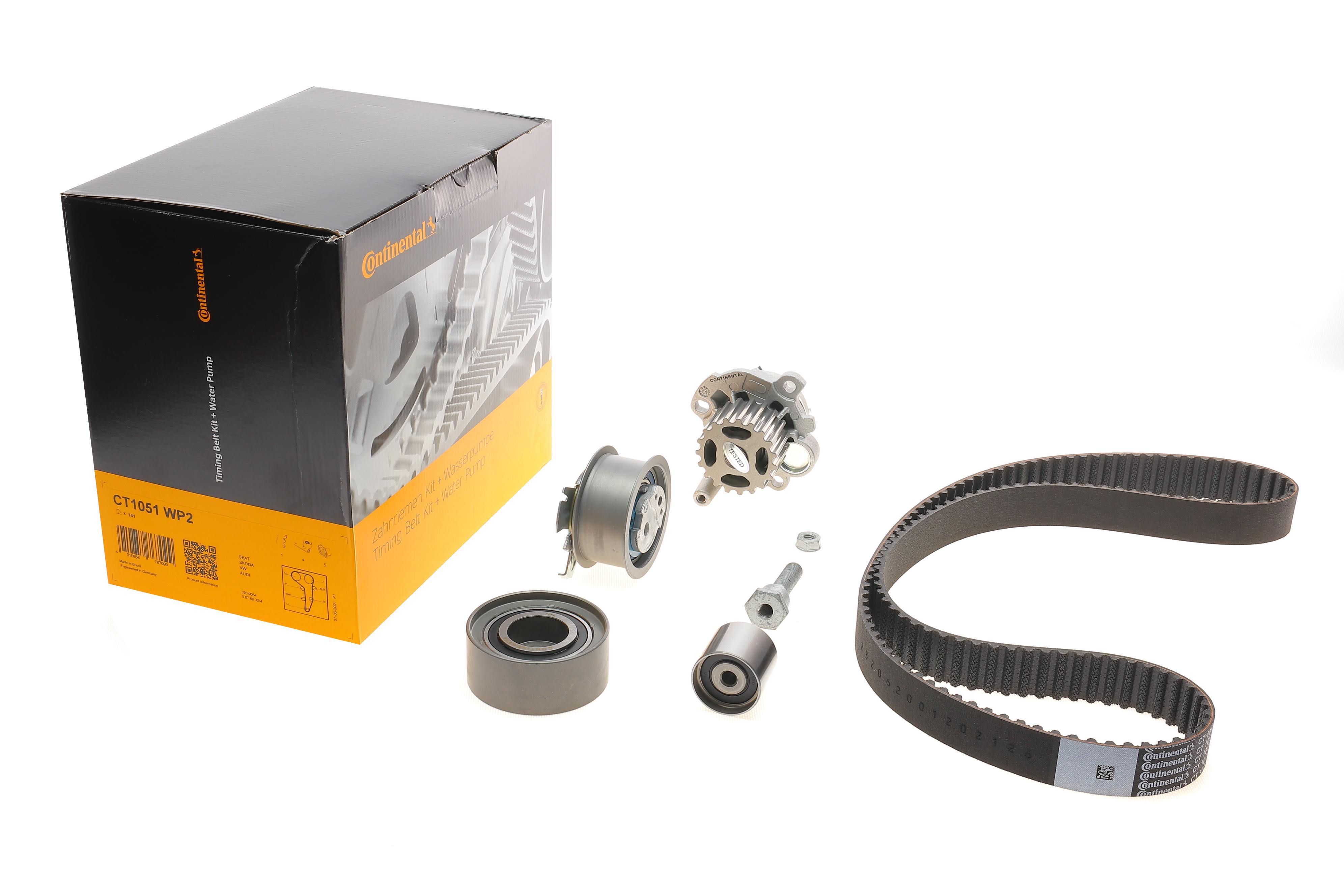 Комплект ГРМ + помпа Audi A3/Skoda Octavia/VW Golf V/Passat 2.0TDI 03- (30x141z)