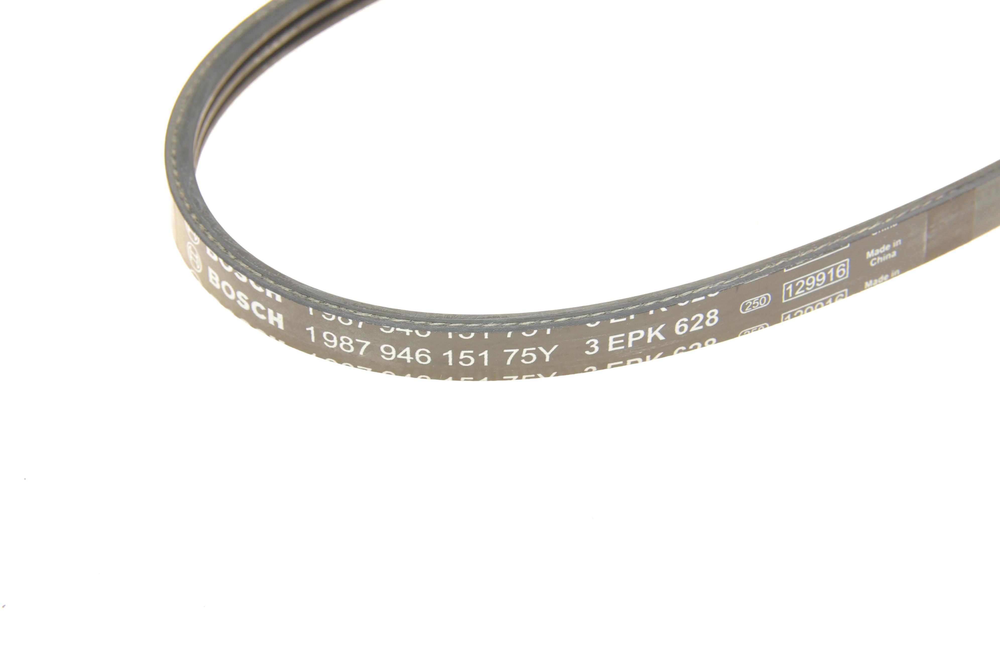 Ремінь генератора Volvo S60/S80/V60/V70/XC60/XC70 2.0-2.5 06-16 (3pk628)