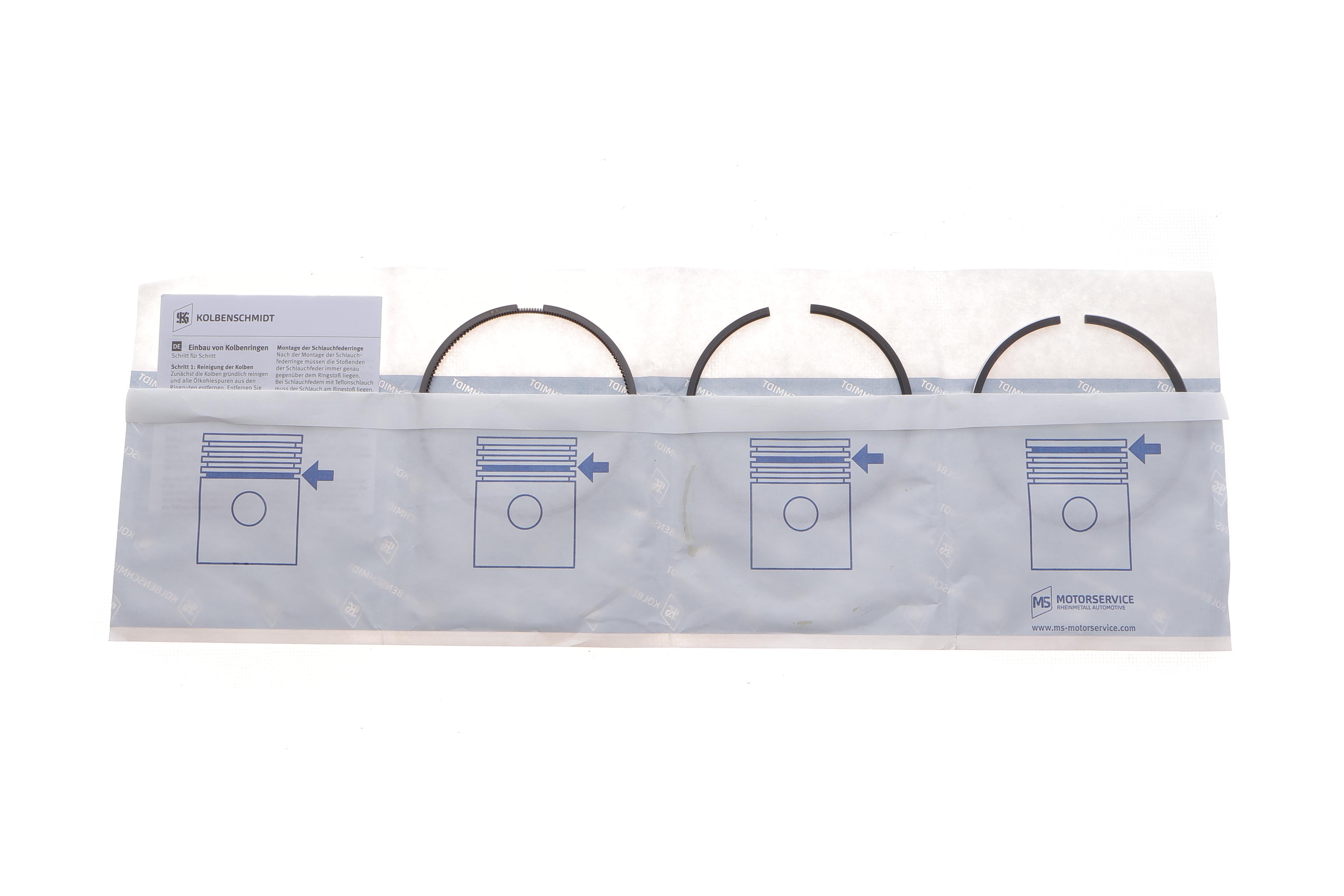 Кільця поршневі Peugeot Partner 1.9D (83.00mm/STD) (2-2-3)