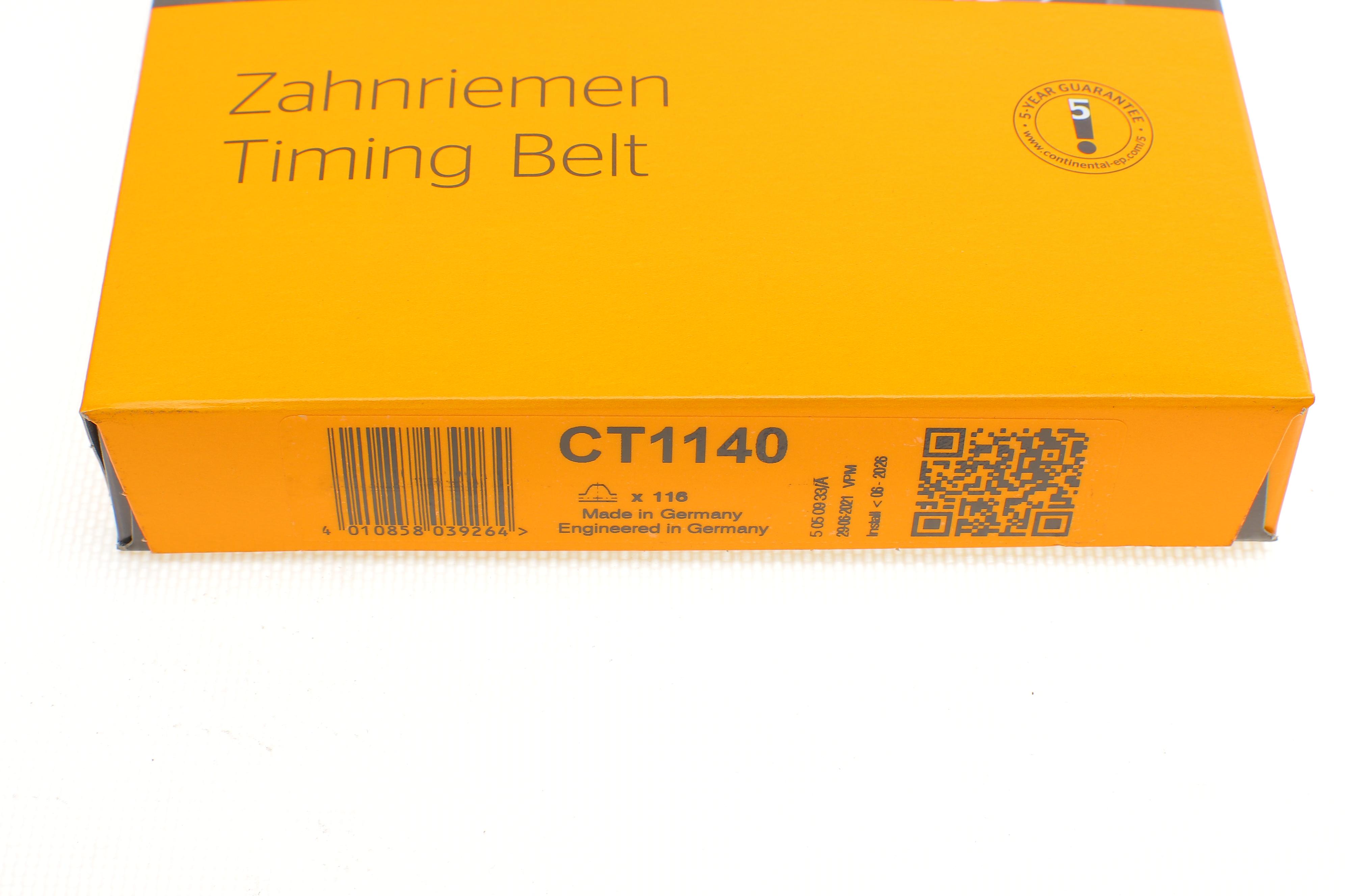 Ремінь ГРМ Ford Fiesta/Focus/Galaxy/Mondeo 2.0TDCi 07-/Opel Vivaro C 2.0 19- (25.4x116z)