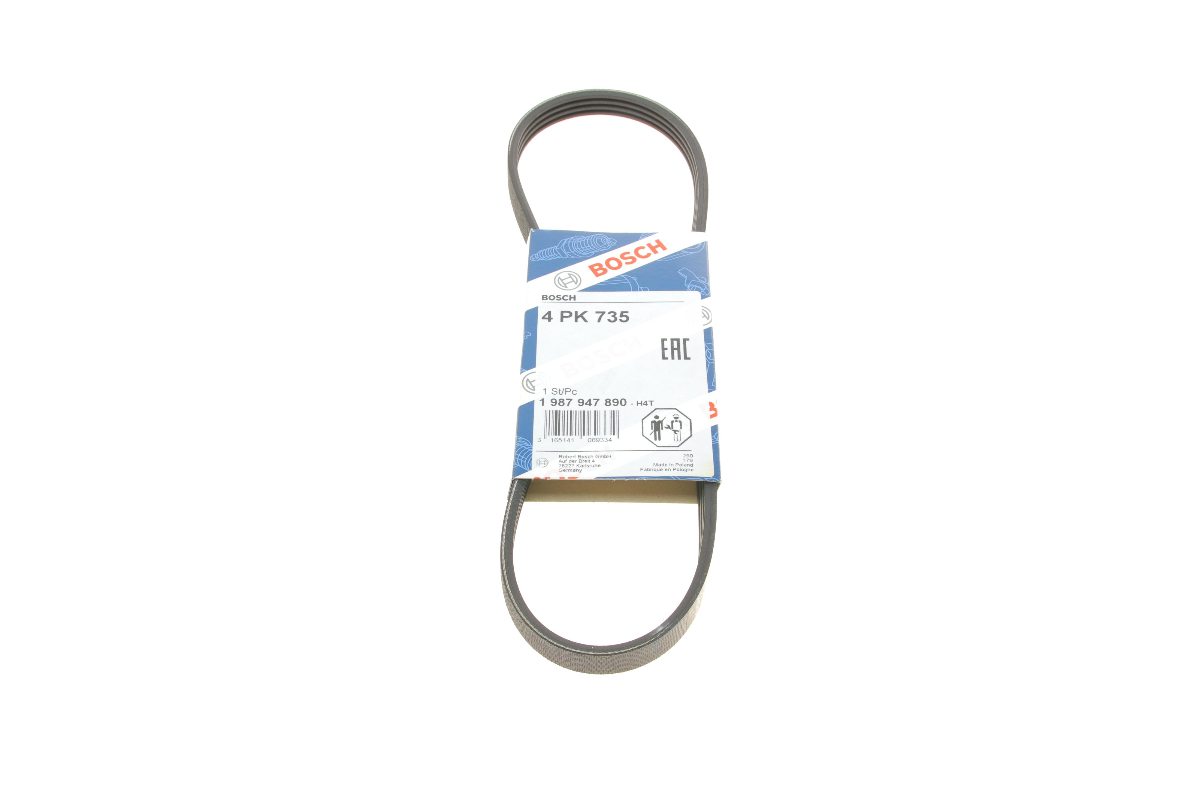 Ремінь генератора Ford Transit 2.0 TDCI 00-06 (4PK735)