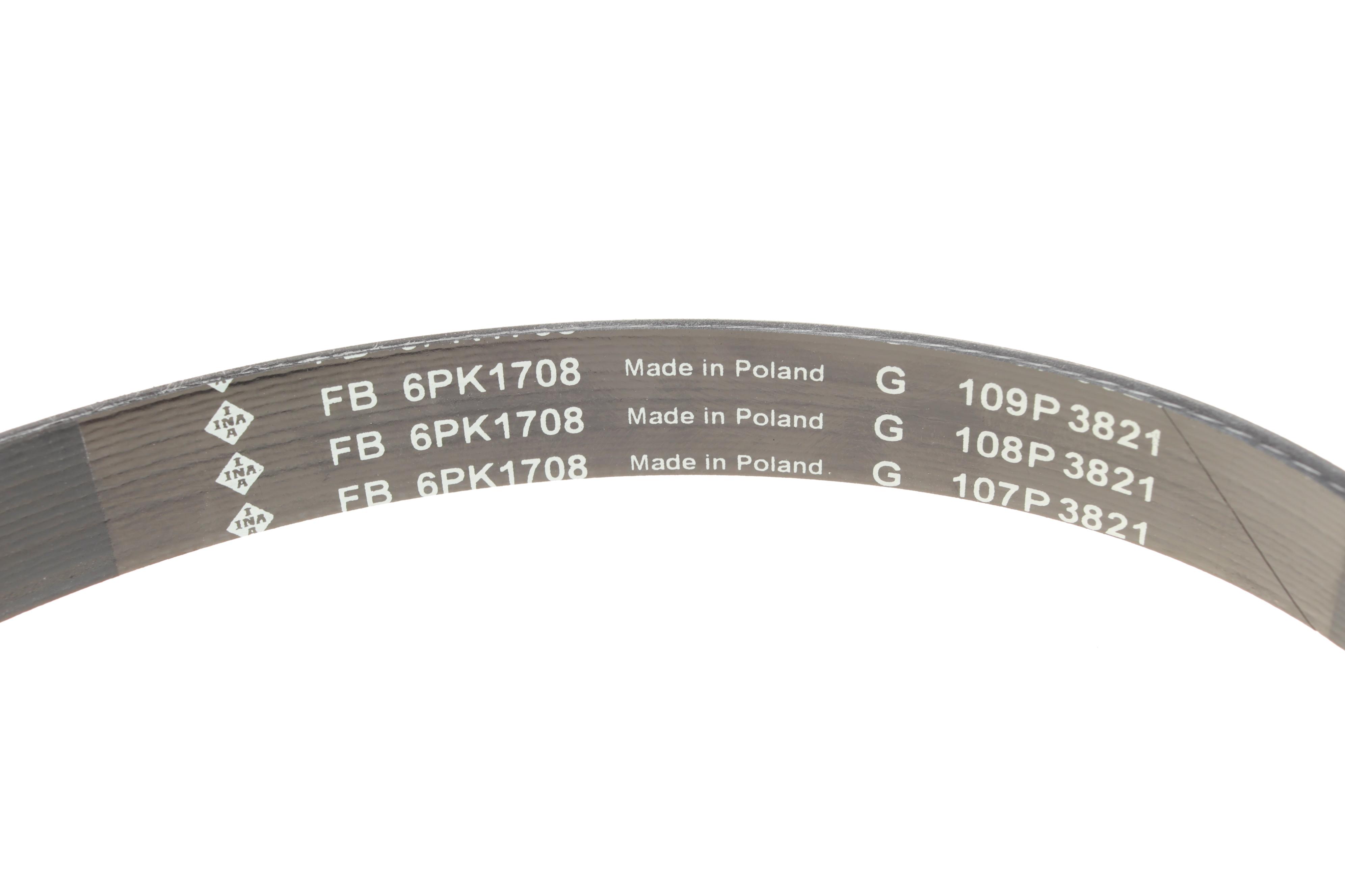 Комплект ременя генератора Citroen Berlingo/Peugeot Expert/Partner 1.6 HDi05- (6PK1708)