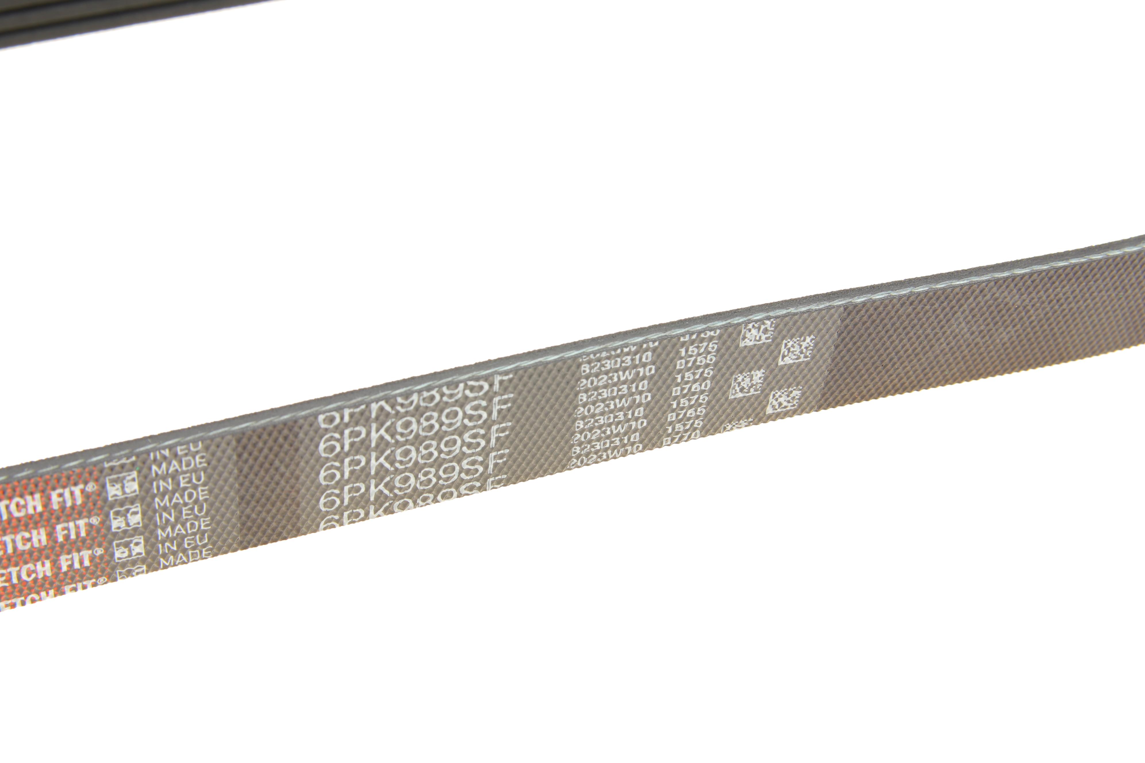 Ремінь генератора VW Polo/Up 11-/Skoda Fabia 14-/Seat Ibiza 1.0/1.6 15- (6PK989)