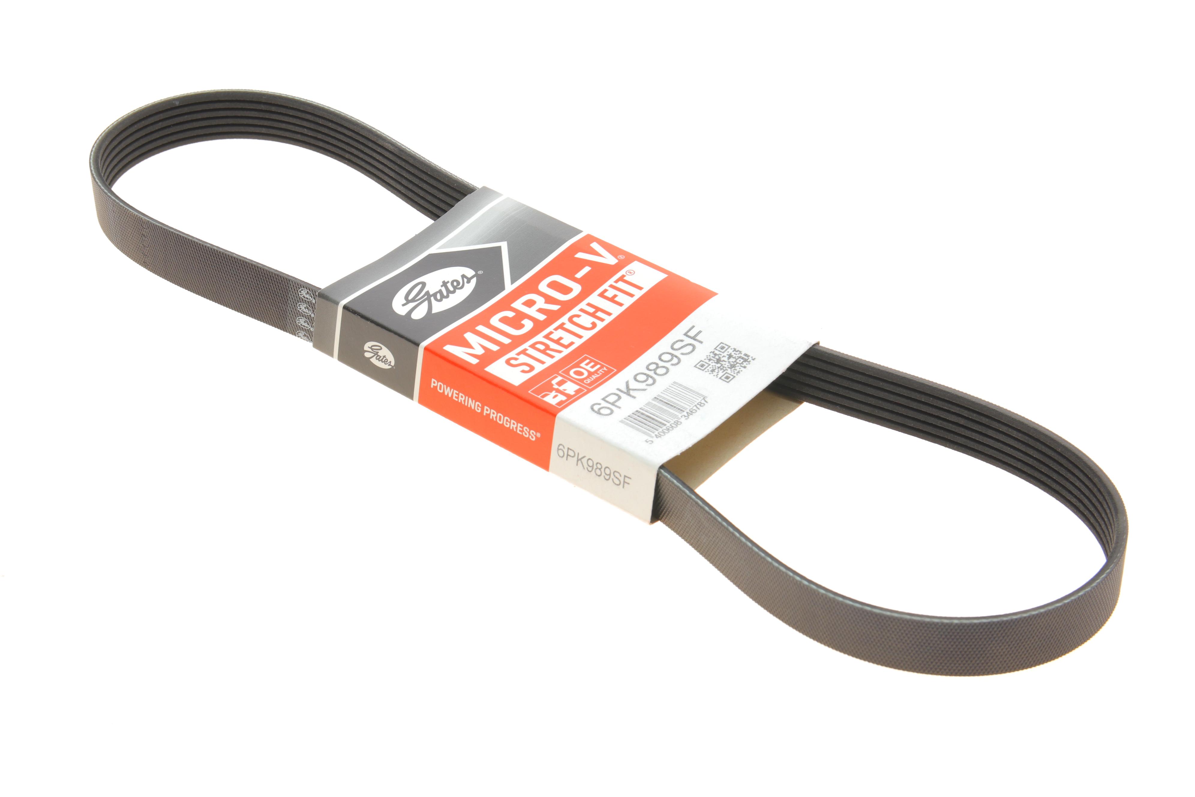 Ремінь генератора VW Polo/Up 11-/Skoda Fabia 14-/Seat Ibiza 1.0/1.6 15- (6PK989)