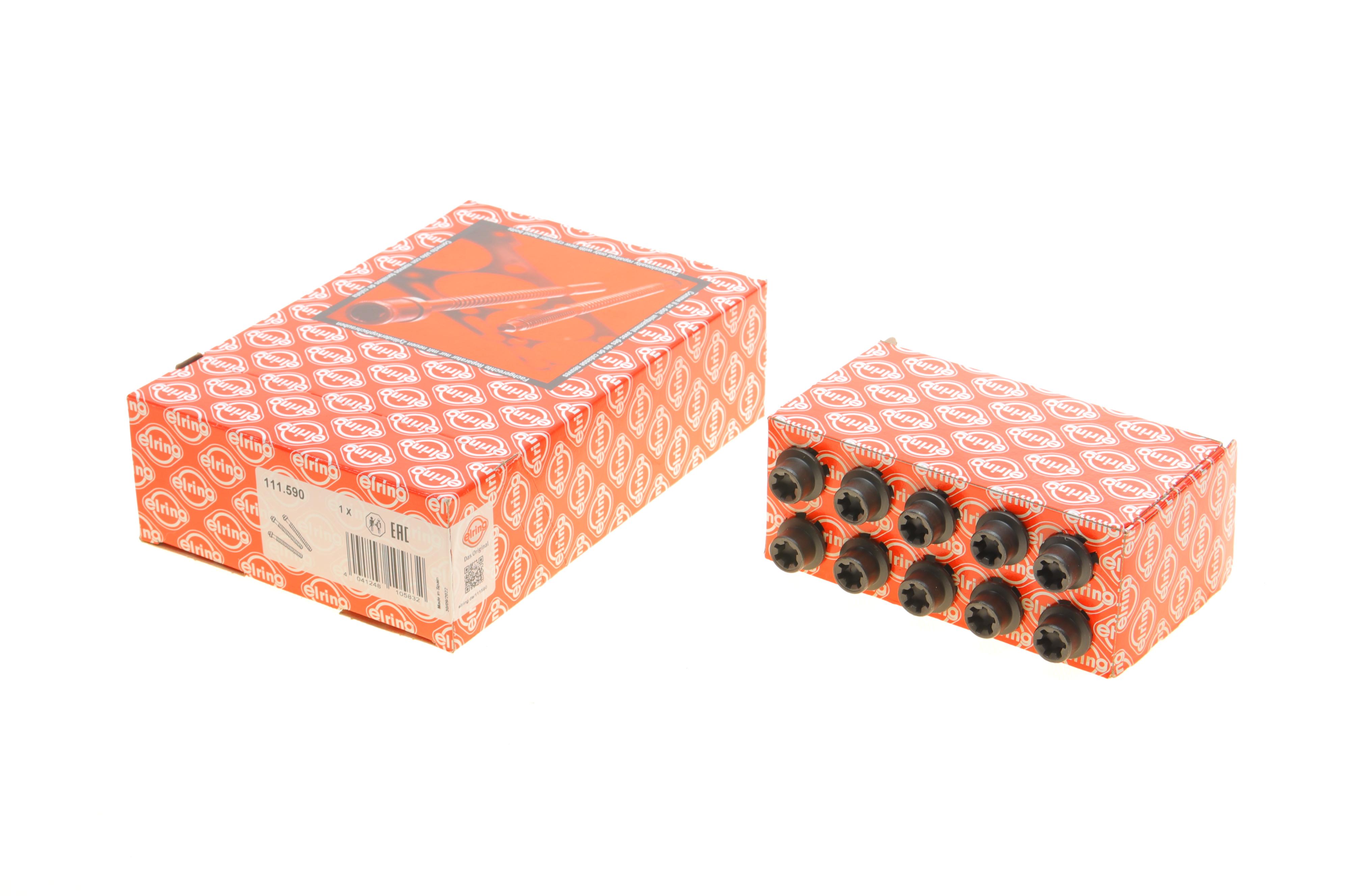 Болти головки блоку циліндрів (к-кт 10шт.) Fiat Doblo/Opel Combo 1.4 10-