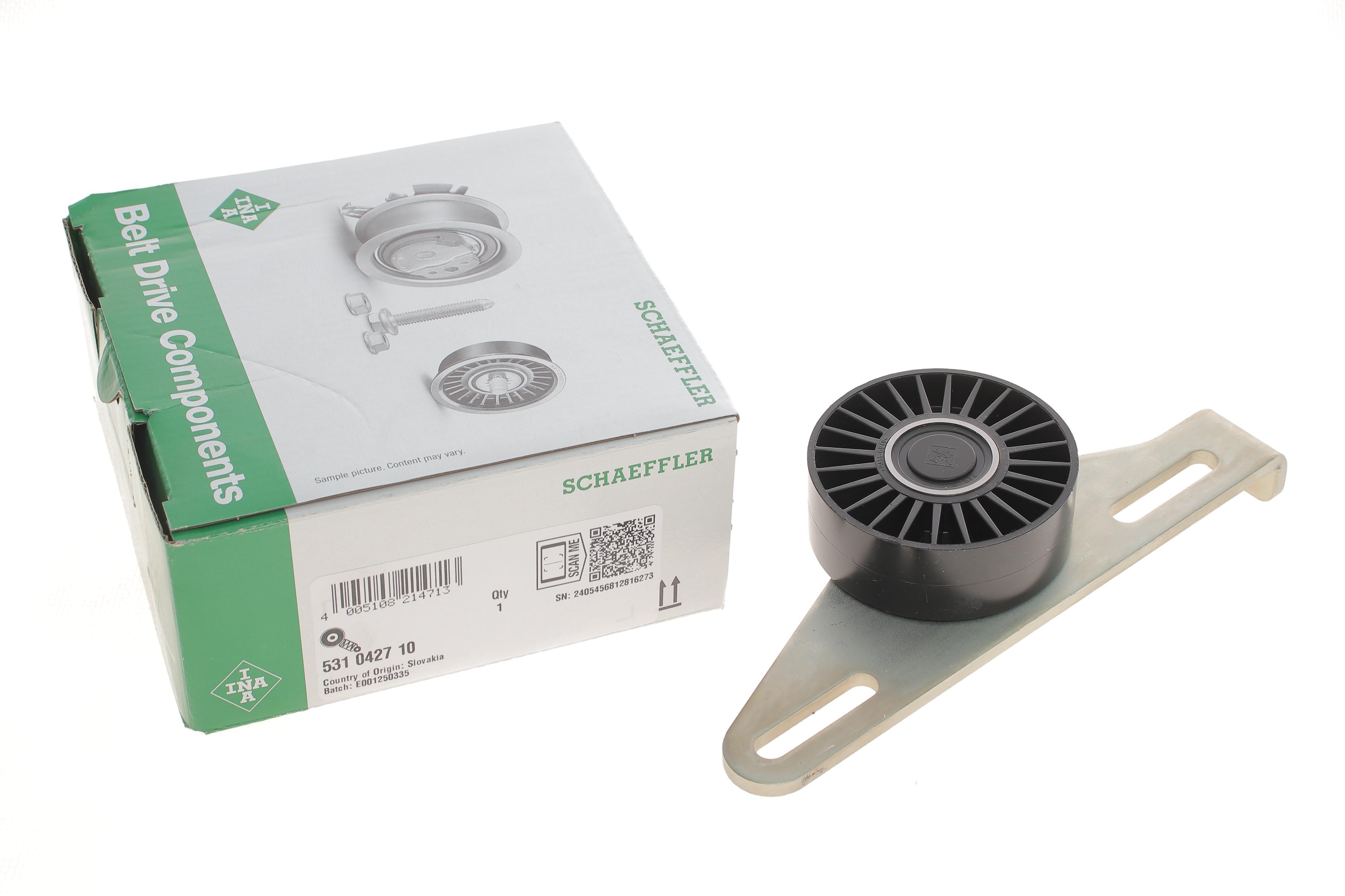 Ролик генератора Renault Kangoo 1.4/1.6 98- (-AC) (натяжний) (70x25.5). K7J/K4M