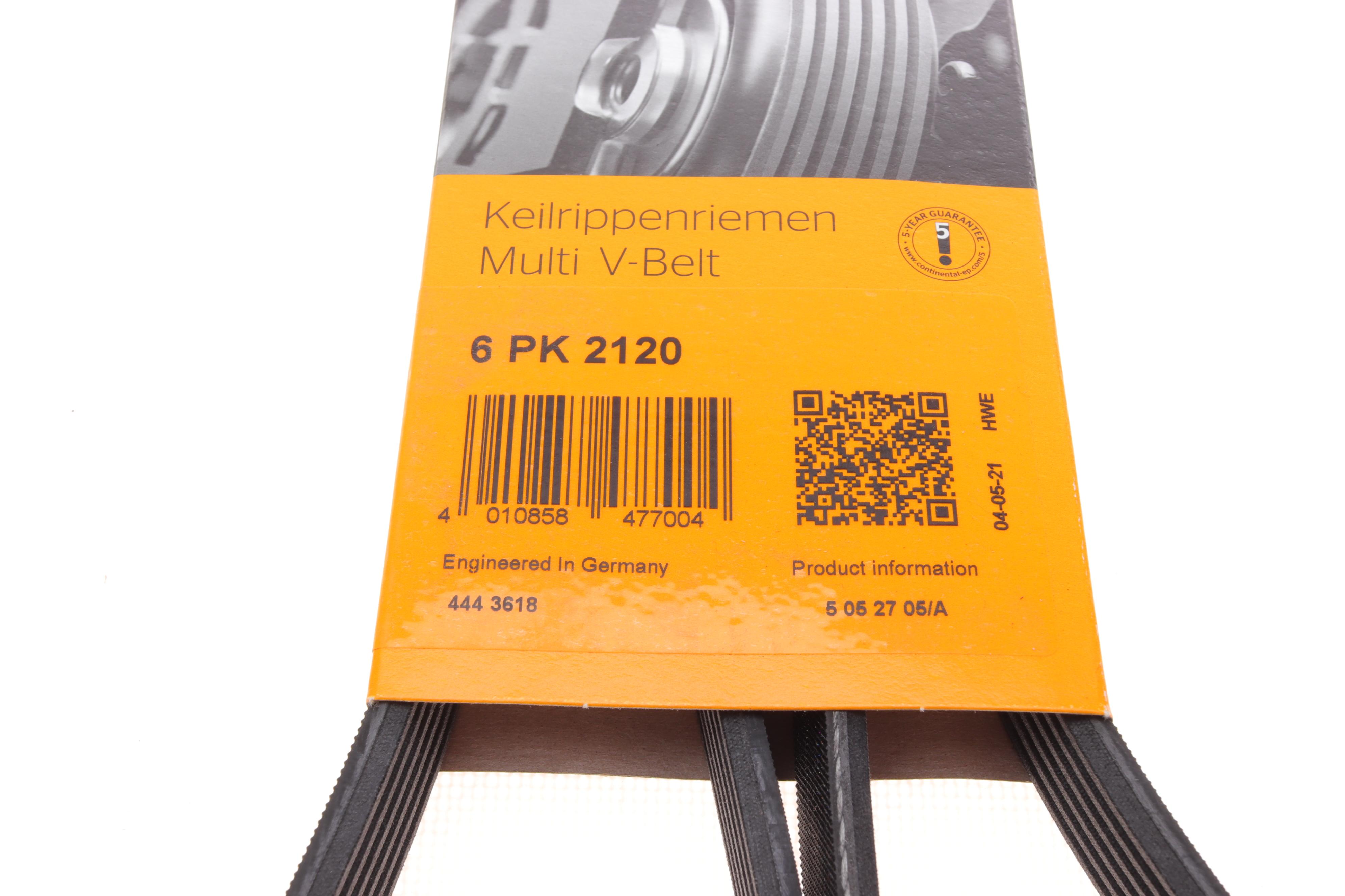 Ремінь генератора MB Sprinter 2.3D (+AC)